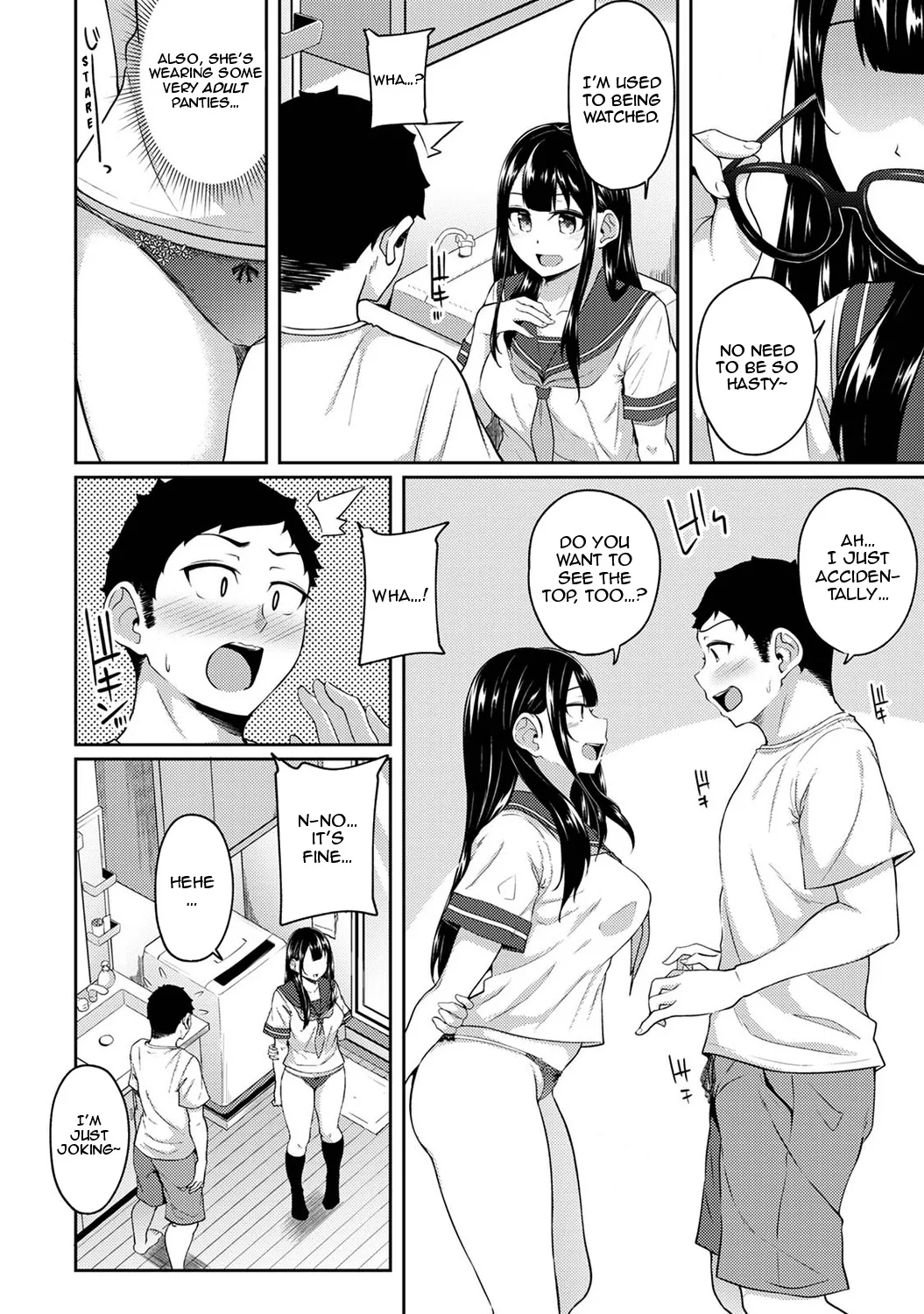 Asa Okitara Imouto ga Hadaka Apron Sugata datta node Hamete Mita | I Woke Up to my Naked Apron Sister and Tried Fucking Her Ch. 1-14 page 247 - squirting sweating hentai manga - read online free