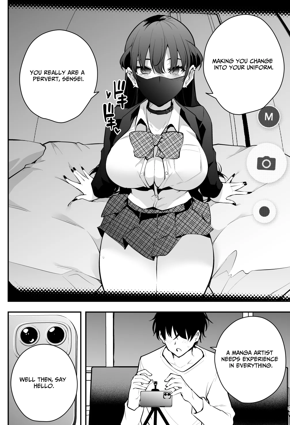 Uchi ni Sumitsuita Yandere Kanojo wa Yottara Sugoi Setsu | The Story of a Manga Artist Who Was Imprisoned by a Strange High School Girl - Page 6