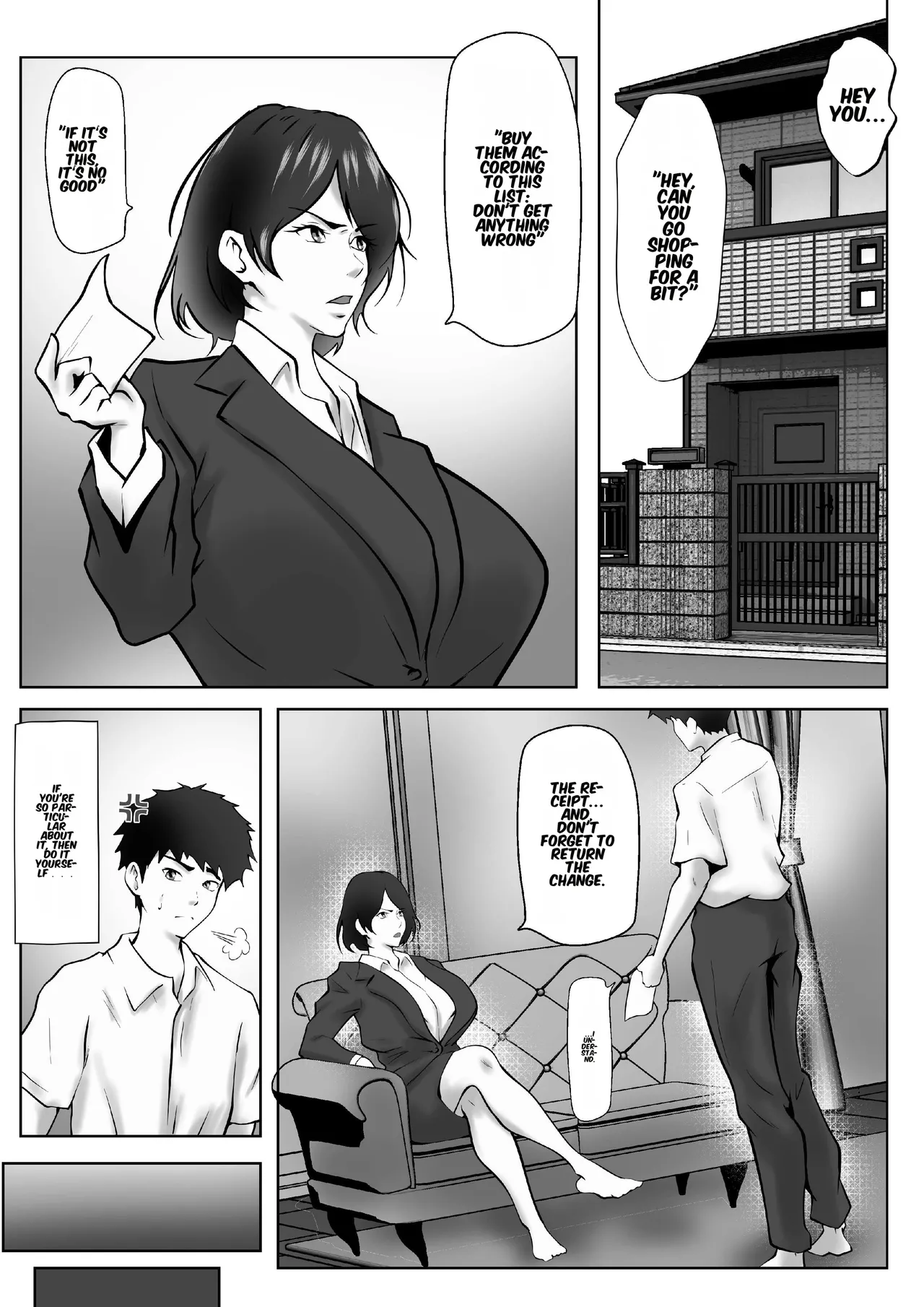 Tachiba Gyakuten ~Pawahara o Suru Gibo no Onanie ga Toreta node Shitagawaseru Koto ni Shita - Page 8