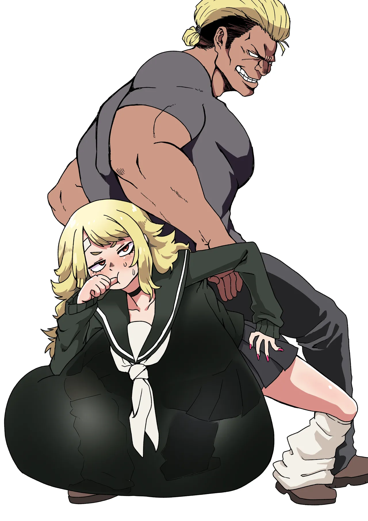 Omae ga Suki de Hara ga Tatsu! page 17 original parody - big breasts ahegao hentai manga - read online free