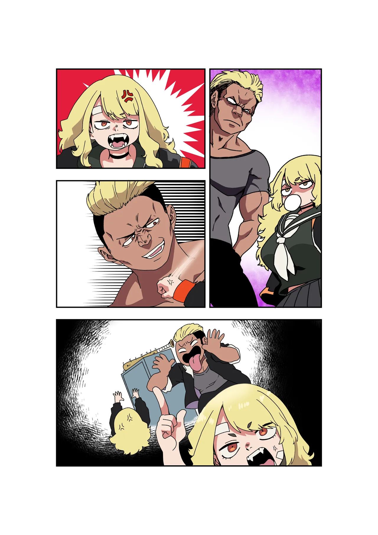 Omae ga Suki de Hara ga Tatsu! page 18 original parody - big breasts ahegao hentai manga - read online free