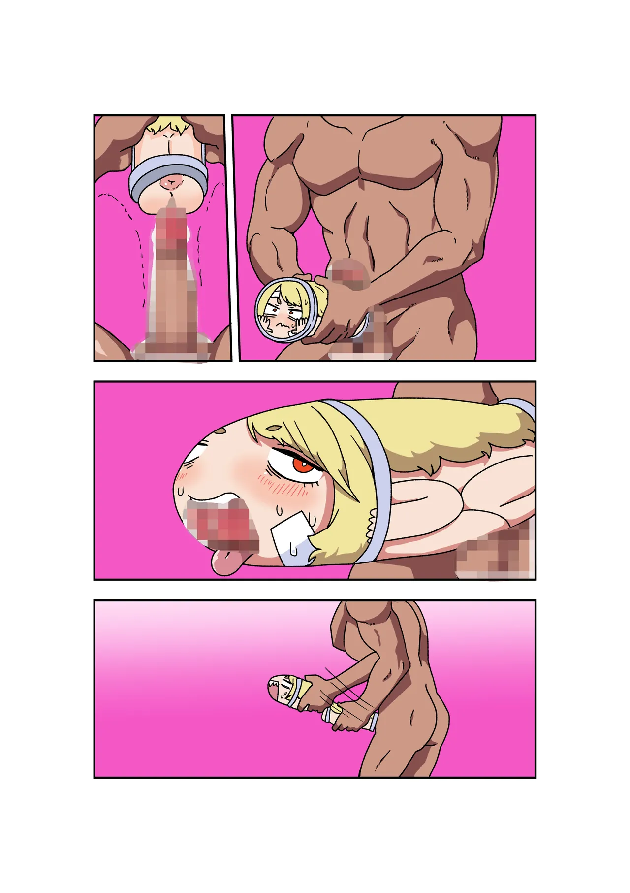 Omae ga Suki de Hara ga Tatsu! page 27 original parody - big breasts ahegao hentai manga - read online free