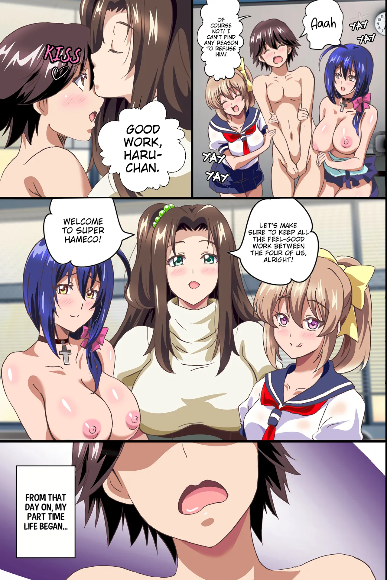 The Female Coworkers at My Part-time Job Are Too Erotic page 41 original parody - big breasts group hentai manga - read online free