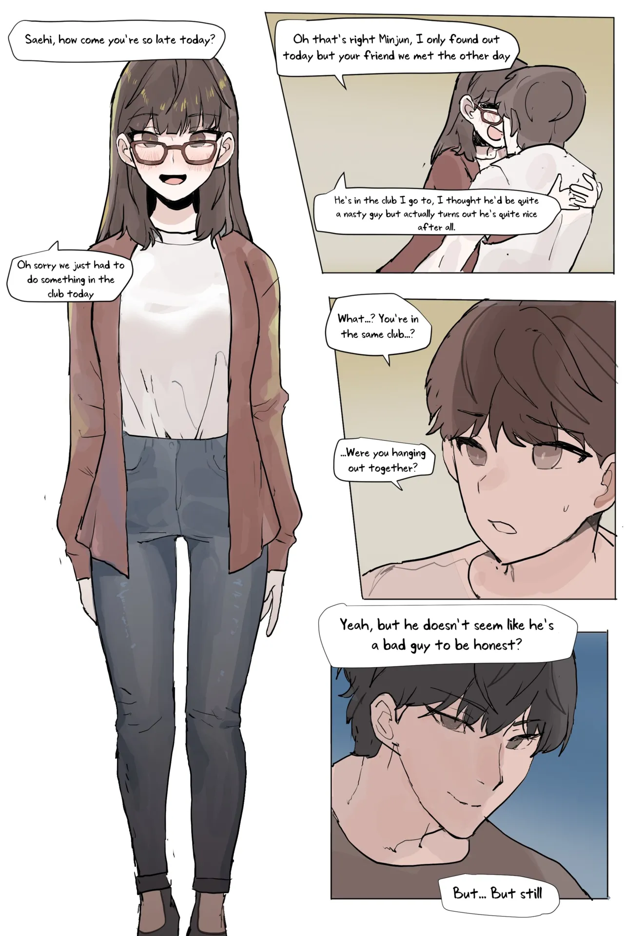 Sokkubchinguleul NTR Danghaneun Manhwa | A Manwha Where my Childhood Friend Gets NTR'd page 9 original parody - big breasts humiliation hentai manga - read online free