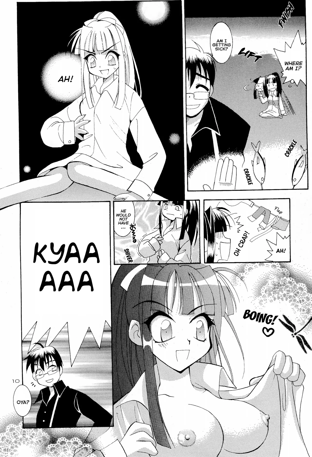 CRYSTAL LOVER LIGHT page 10 featuring motoko aoyama love hina parody - glasses hentai manga - read online free