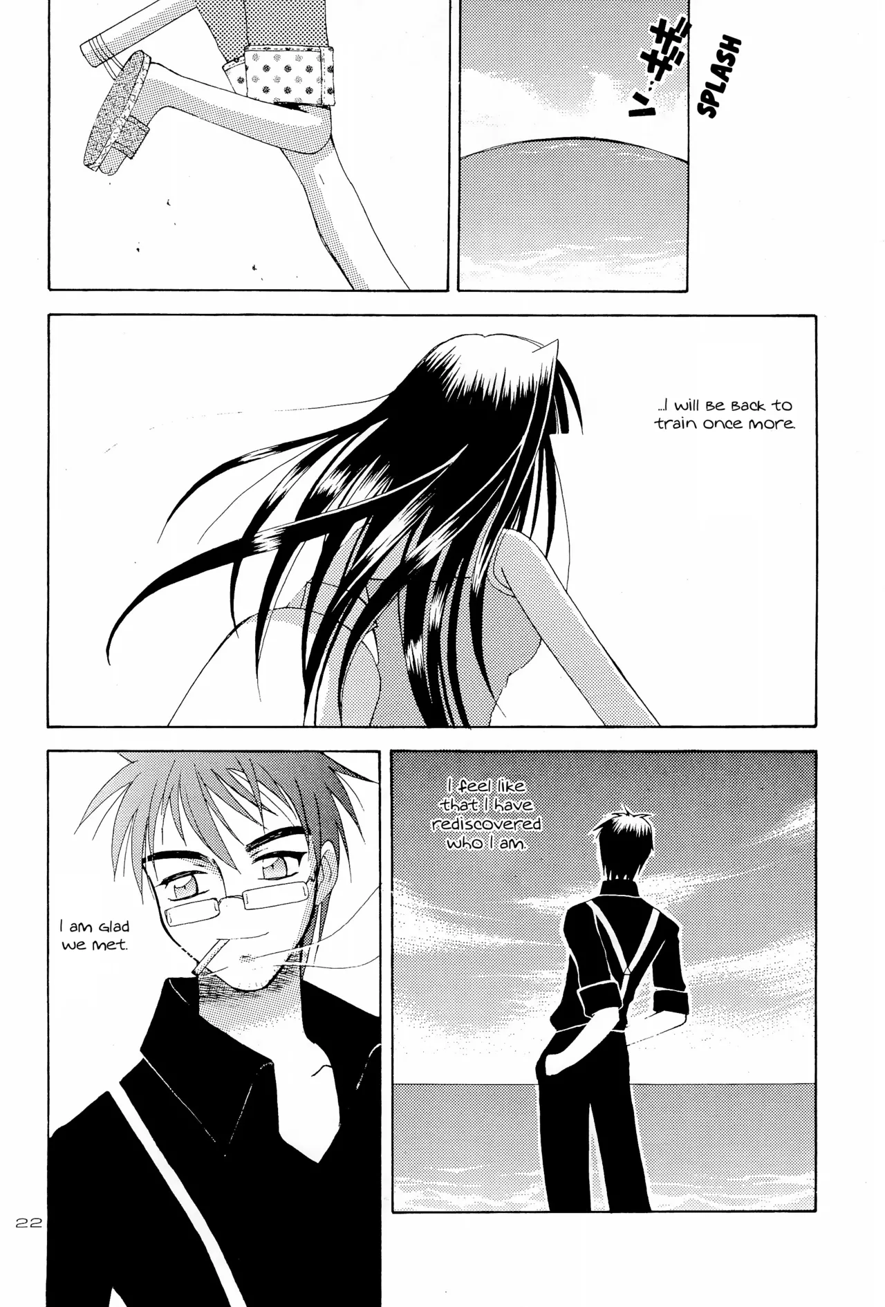 CRYSTAL LOVER LIGHT page 22 featuring motoko aoyama love hina parody - glasses hentai manga - read online free