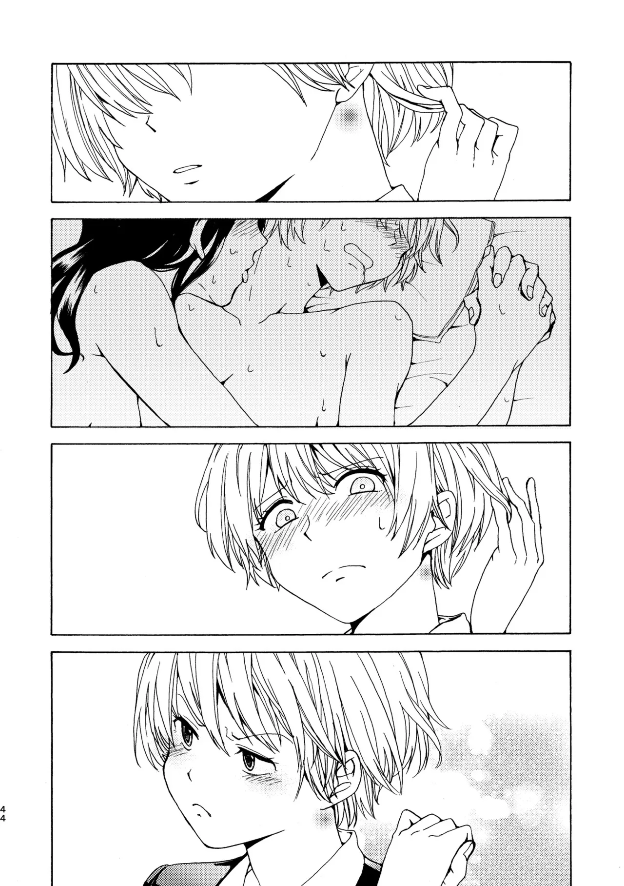 R18 Yuri Soushuuhen i no Arika  - where love is page 44 original parody - cunnilingus females only hentai manga - read online free