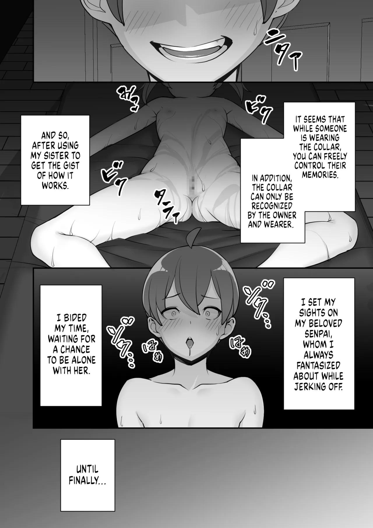 [Material Engine (Materia)] Reizoku no Kubiwa Akogare no Rikujoubu Senpai o Toraete Jibun no Konomi ni Sennou Choukyou | I Claimed my Beloved Track-and-Field Senpai and Brainwashed her into my Perfect Woman [English] page 19 original parody - leg lock big breasts hentai manga - read online free