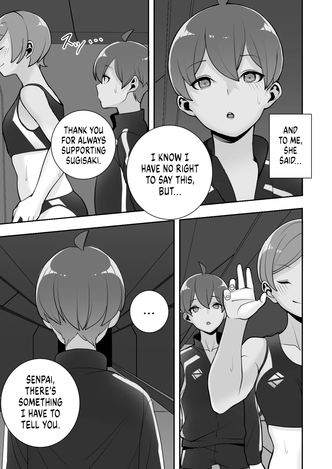 [Material Engine (Materia)] Reizoku no Kubiwa Akogare no Rikujoubu Senpai o Toraete Jibun no Konomi ni Sennou Choukyou | I Claimed my Beloved Track-and-Field Senpai and Brainwashed her into my Perfect Woman [English] page 76 original parody - leg lock big breasts hentai manga - read online free