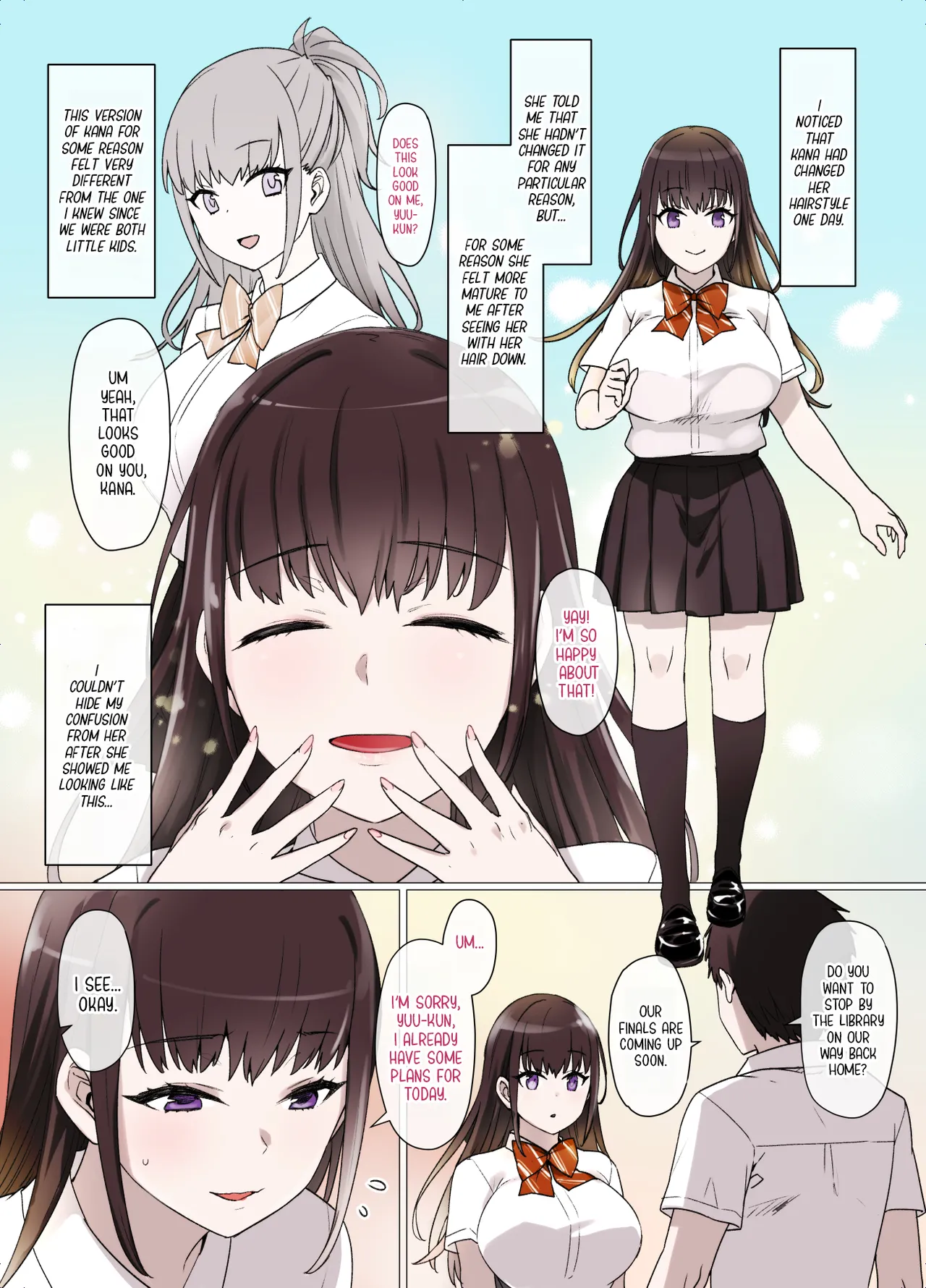 100-nichigo ni Netorareru Kanojo |  The Girlfriend Who Was Cucked After 100 Days page 40 original parody - piercing unusual pupils hentai manga - read online free