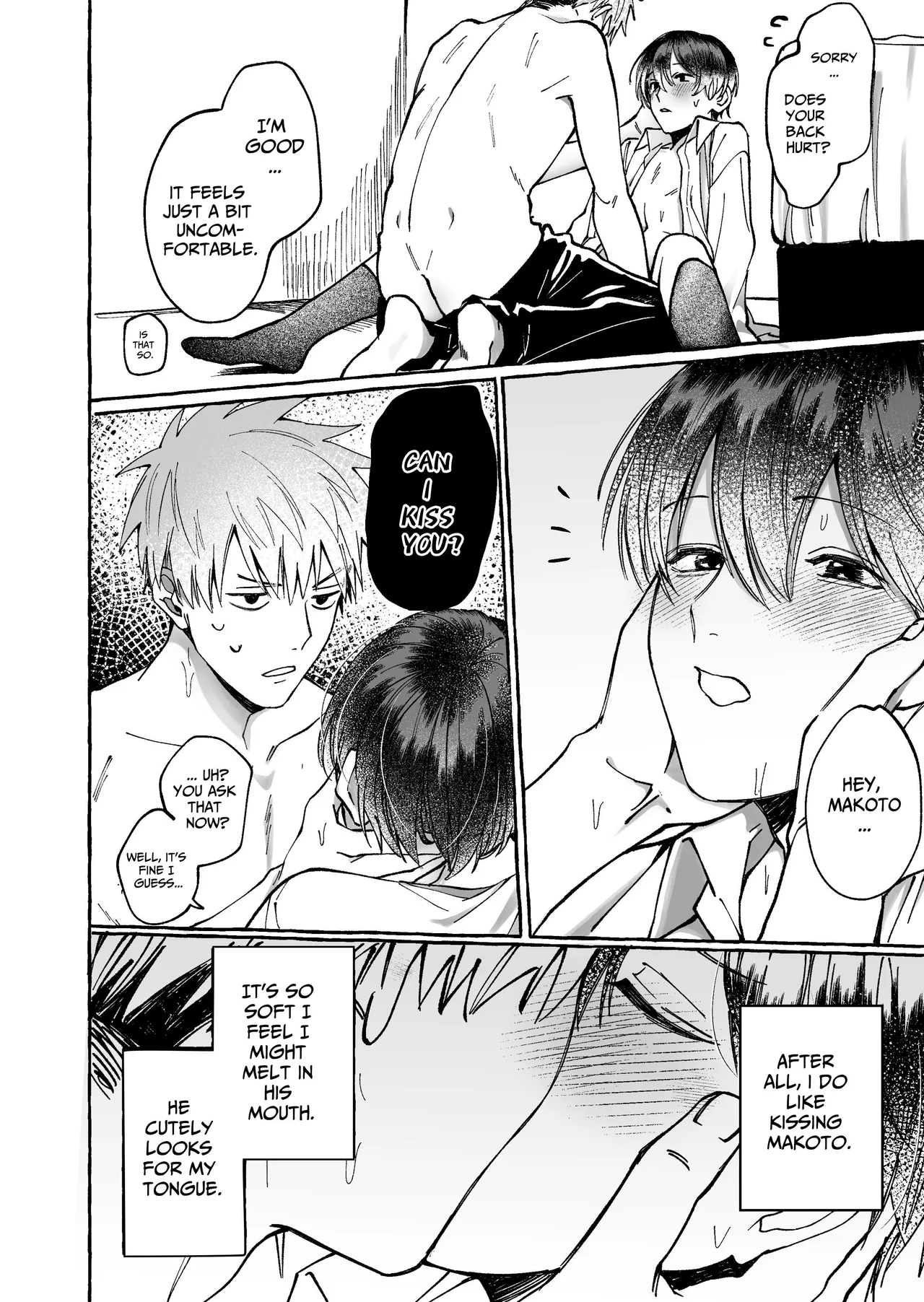 Tatoeba dakedo Ore no koto mo Idakeru? | For example, could you make love to me too? page 40 original parody - schoolboy uniform condom hentai manga - read online free