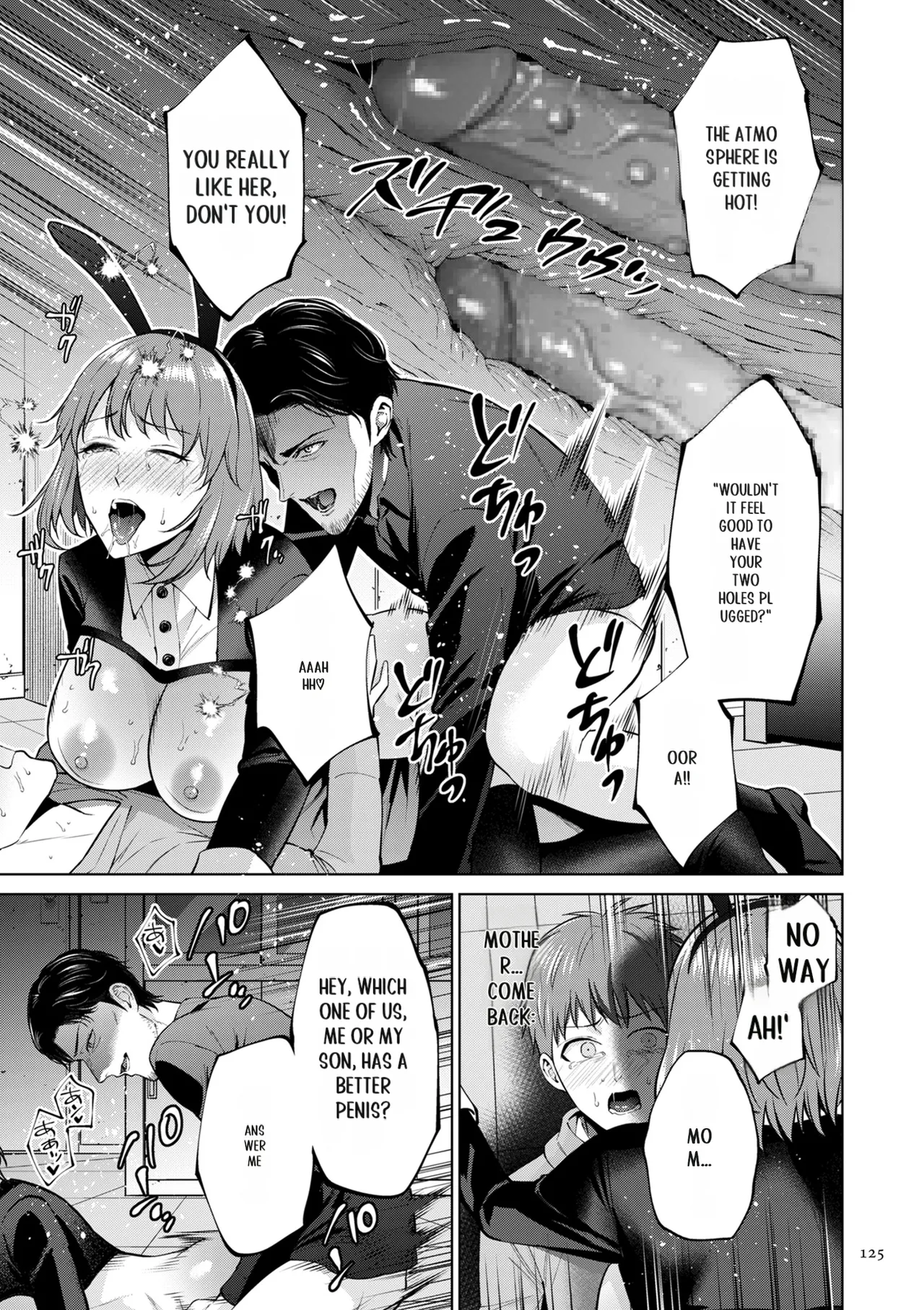 Haha no Utsuriga page 125 - mother incest hentai manga - read online free