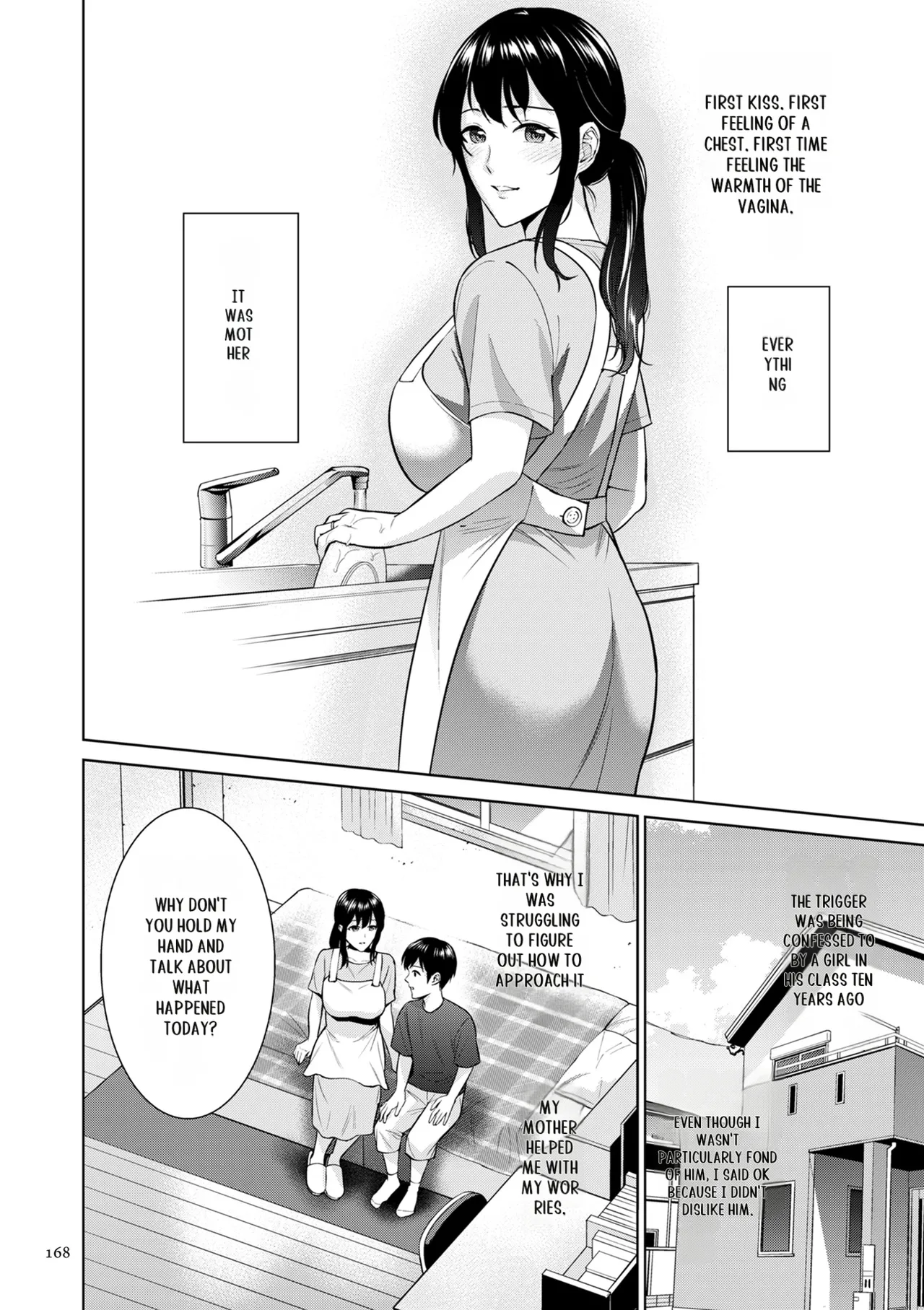 Haha no Utsuriga page 168 - mother incest hentai manga - read online free
