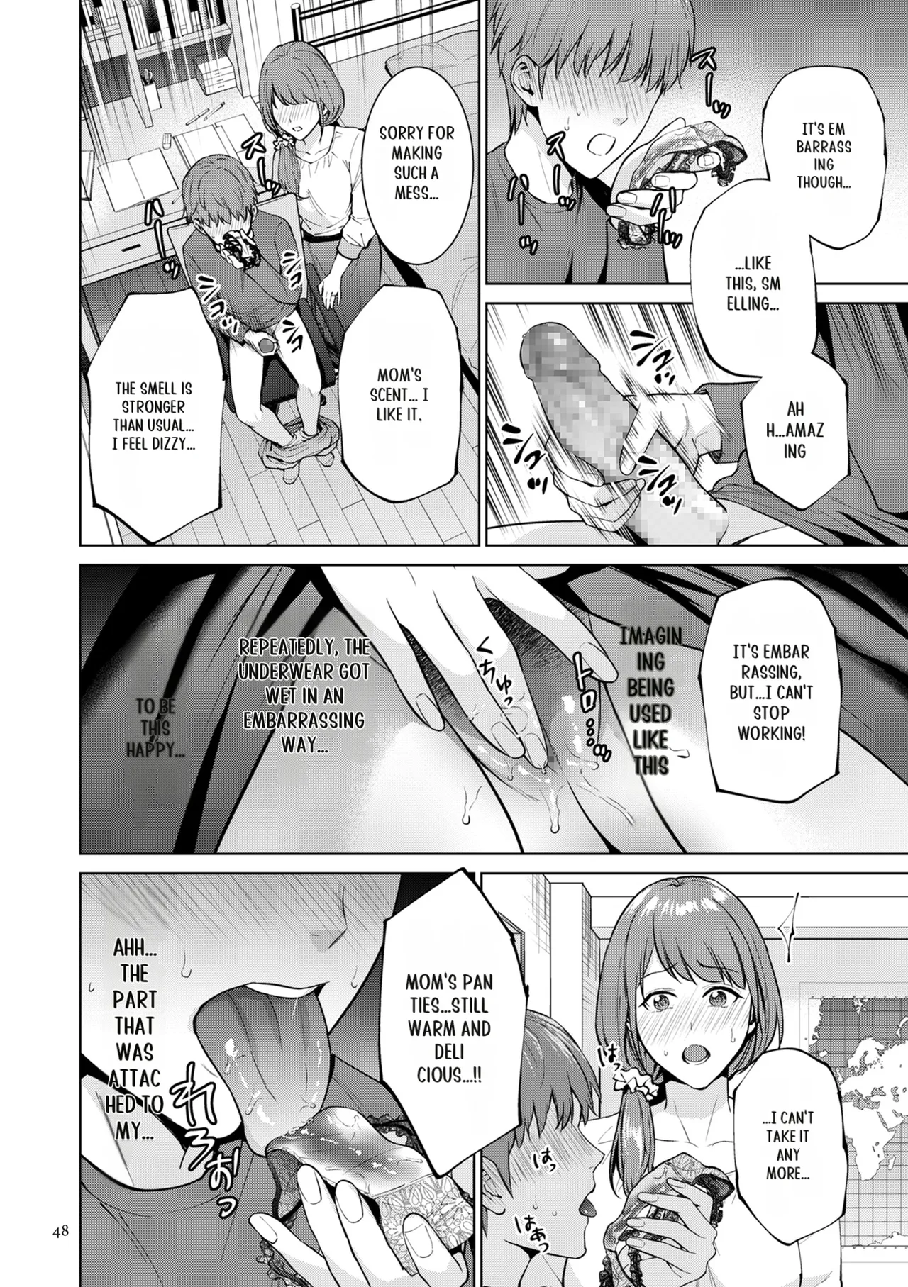Haha no Utsuriga page 48 - mother incest hentai manga - read online free