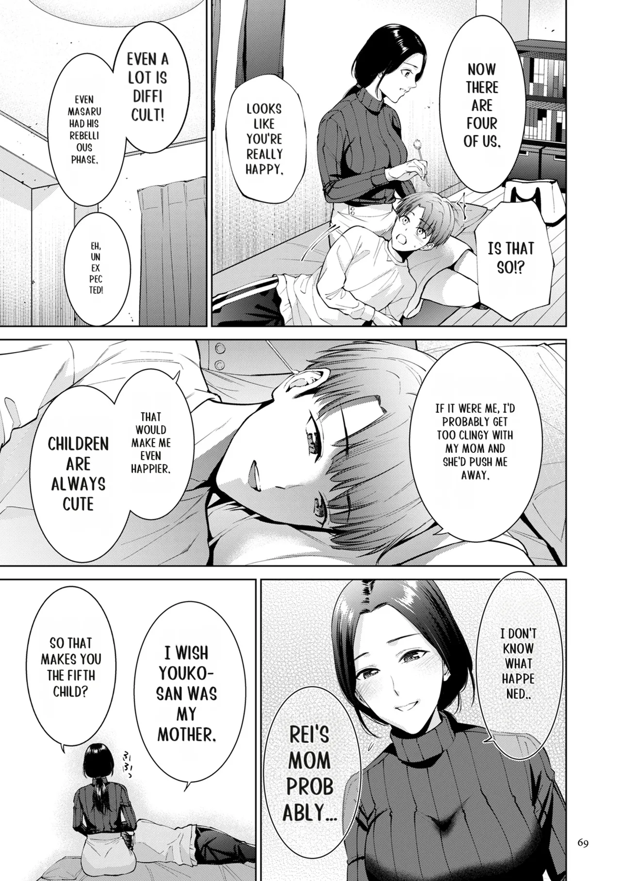 Haha no Utsuriga page 69 - mother incest hentai manga - read online free