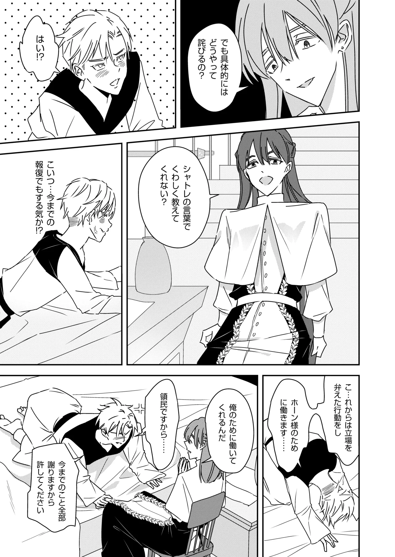 勘違い転生者シャトレと本物の男主人公 - Page 27