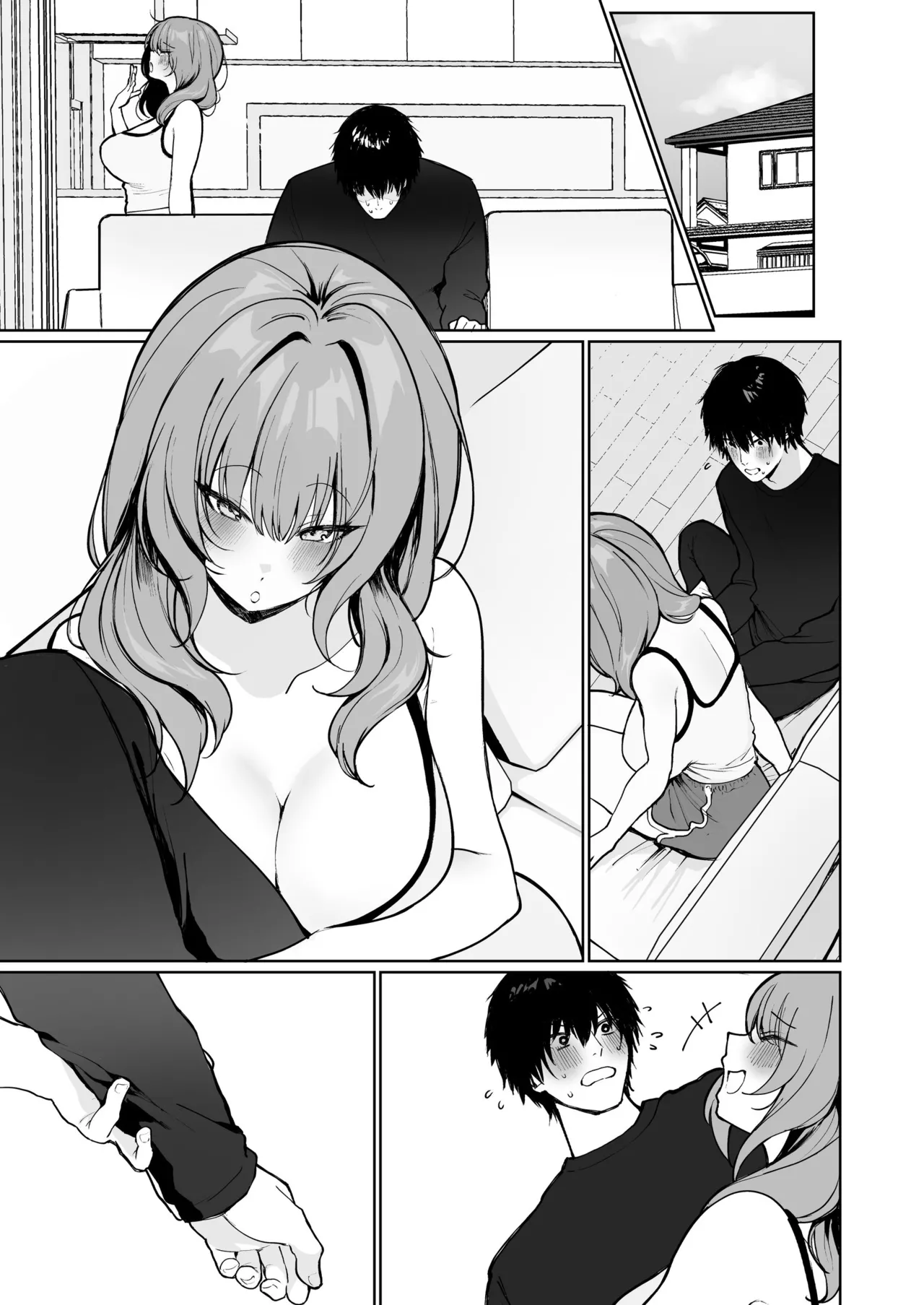 Kyorikan ga Bugtteru Gimai ga Isshou Icha Love Shitekuru page 47 original parody - inseki kissing hentai manga - read online free