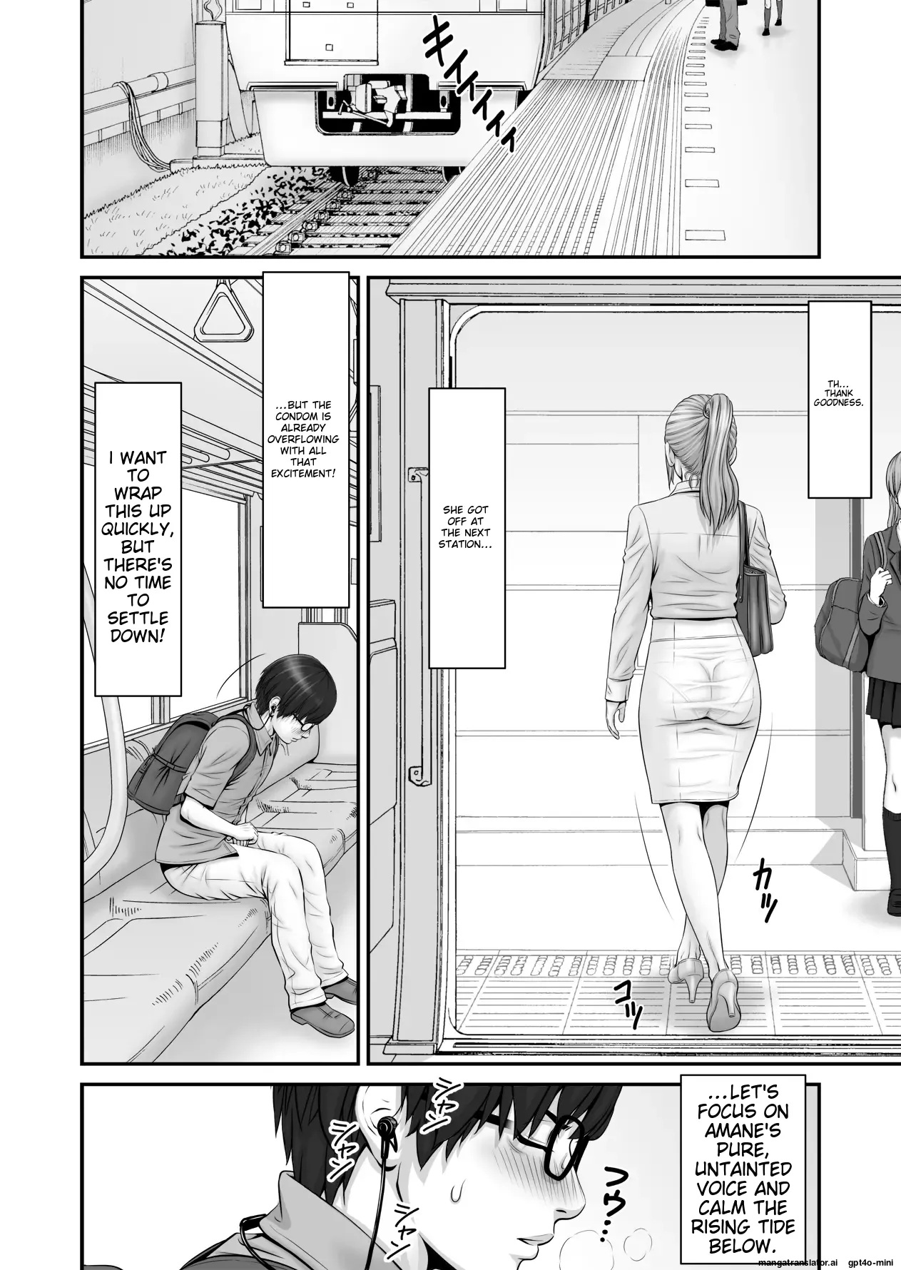 Shiseikatsu ga mieru! ~ Tsūgaku densha-hen page 22 original parody - big breasts glasses hentai manga - read online free