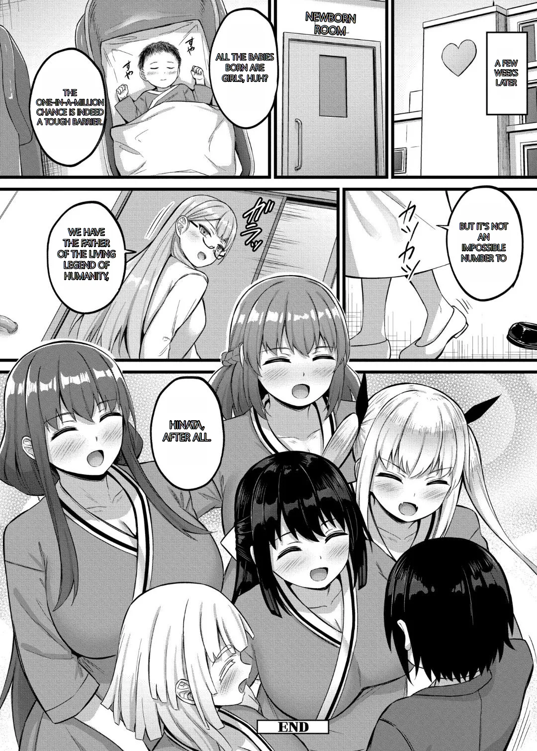 Sakusei Harem Monogatari - SAKUSEI Harem Story page 196 original parody - milf pregnant hentai manga - read online free