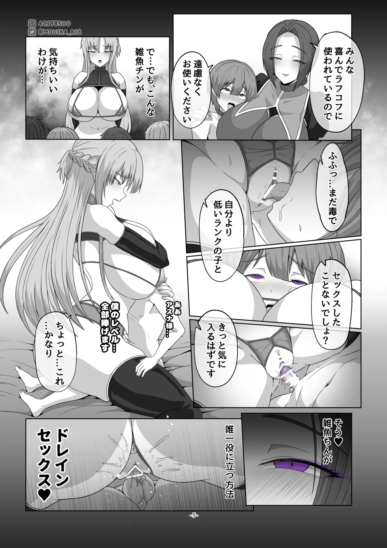 Page 5 of [MOUIKA]Sword Art ●nline ~EP.4 syouzyonouso~