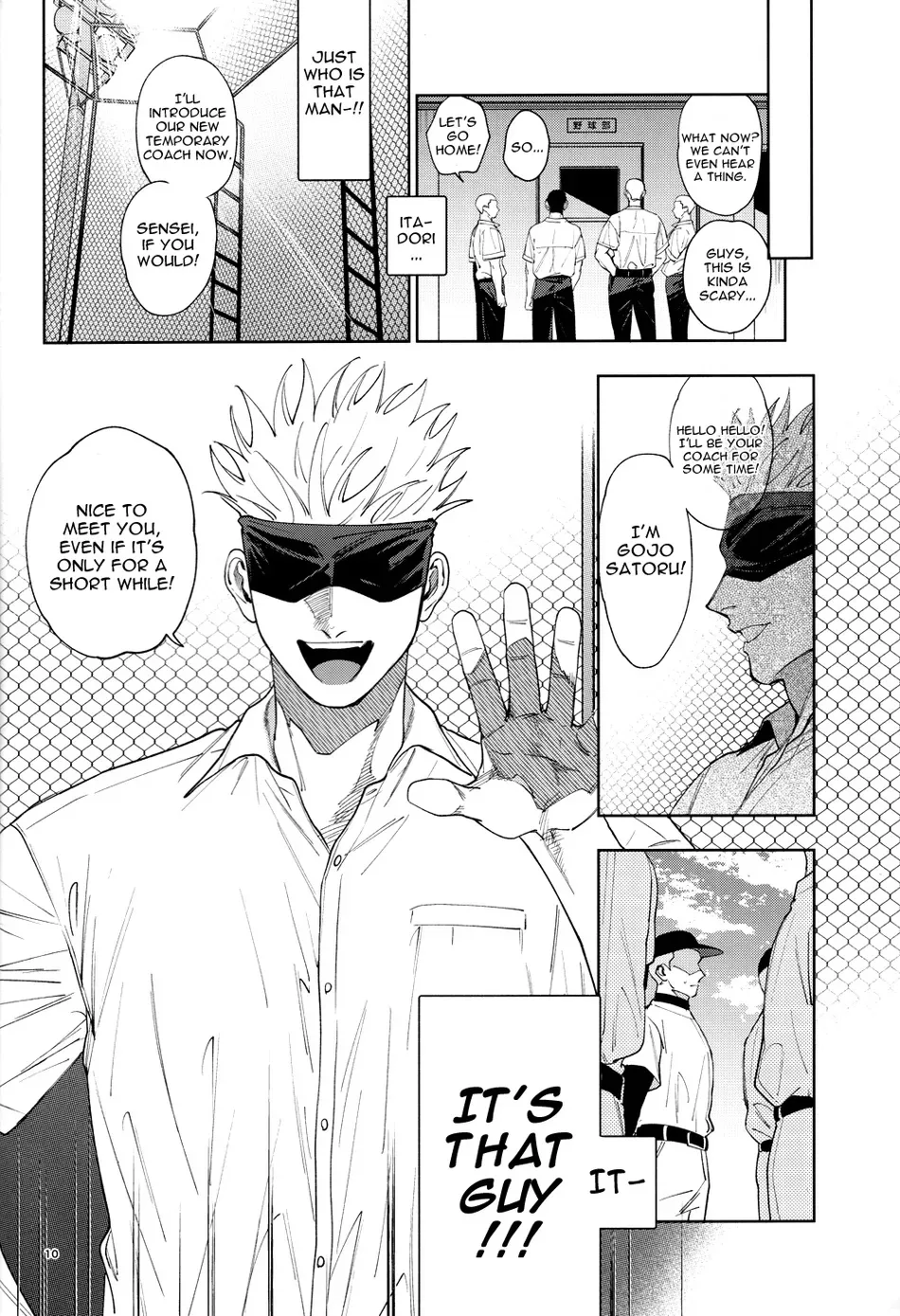 Totsujo Nyuubu Shitekita Danshi ga Erosugite Nanmo okoranai hazu ga naku – Jujutsu Kaisen dj page 9 featuring yuuji itadori jujutsu kaisen parody - anal males only hentai manga - read online free