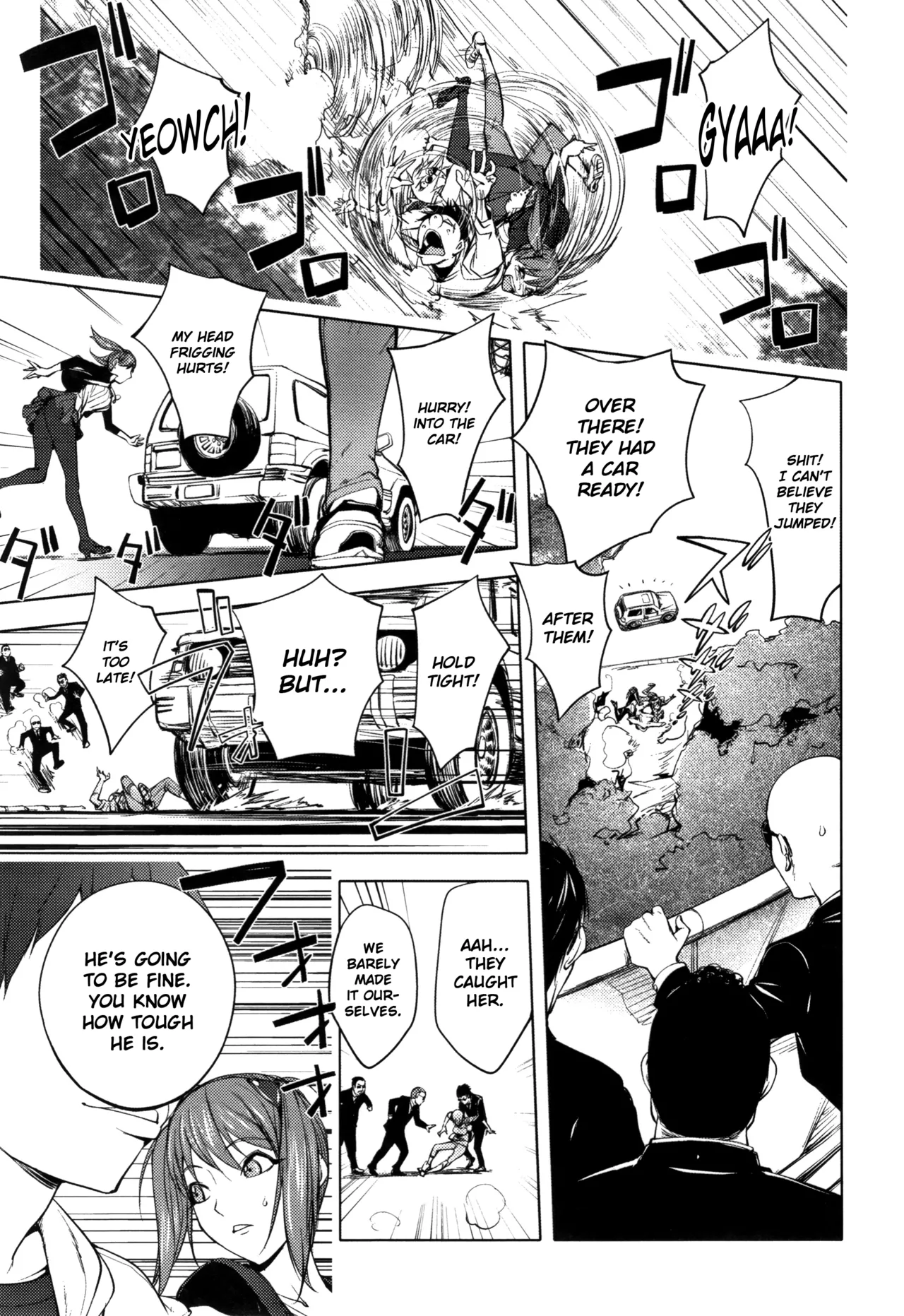 The Adventures of Suicide Man, The Woman Who Never Misses, and Hime-Chan page 262 - business suit big breasts hentai manga - read online free