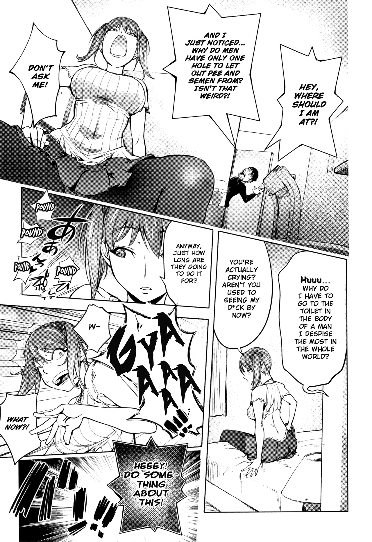 The Adventures of Suicide Man, The Woman Who Never Misses, and Hime-Chan page 281 - business suit big breasts hentai manga - read online free