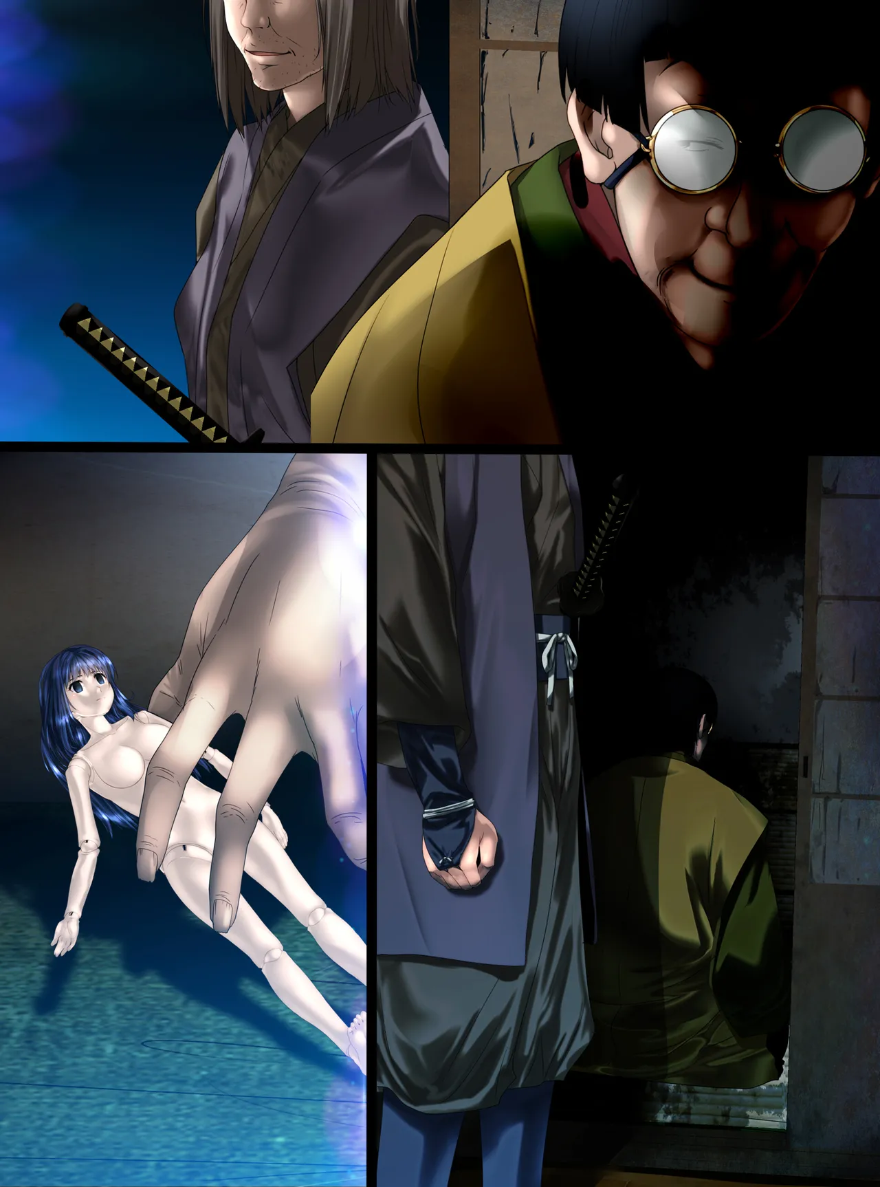 最強の妖怪討伐士、まさかの弱妖怪に敗北!人形にされて売られるなんて!【前編】 shinenkan page 36 original parody - transformation doll joints hentai manga - read online free