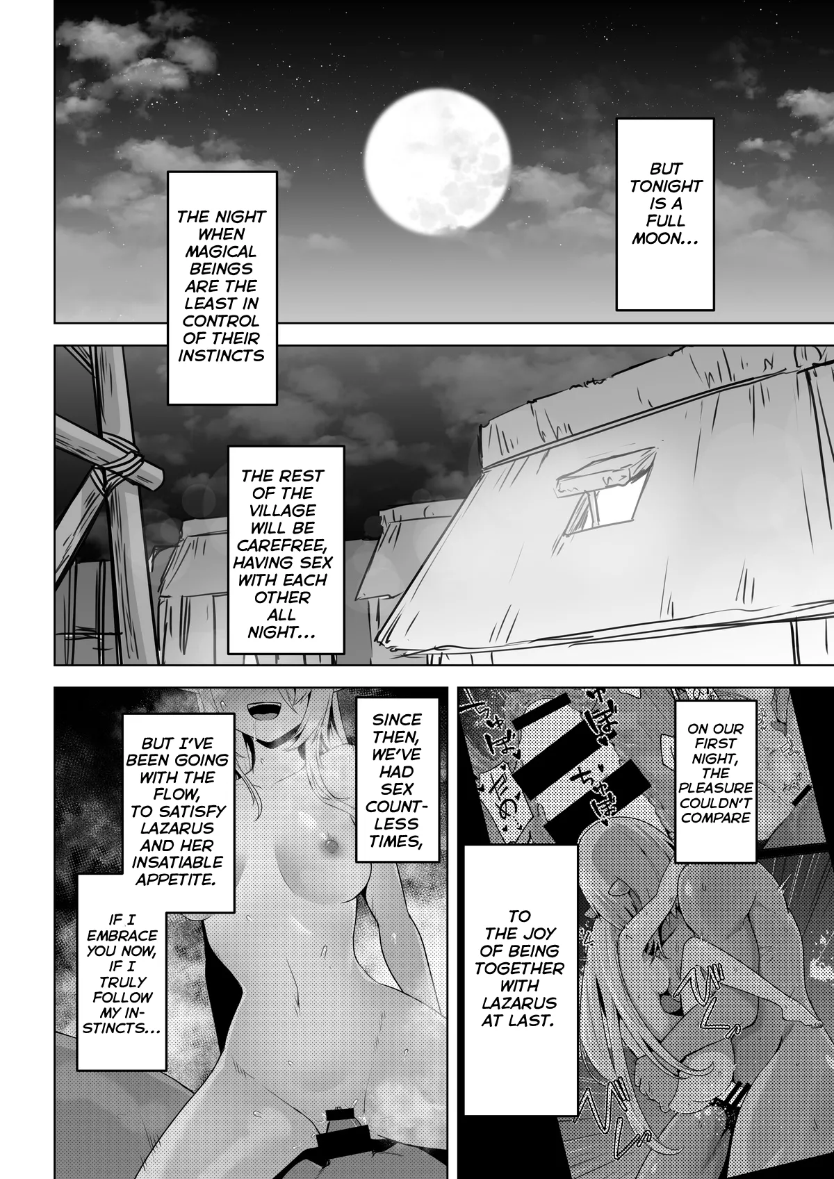 Seiyoku Tsuyo Tsuyo Elf wa Muriyari Okashite Hoshii page 18 original parody - futanari elf hentai manga - read online free