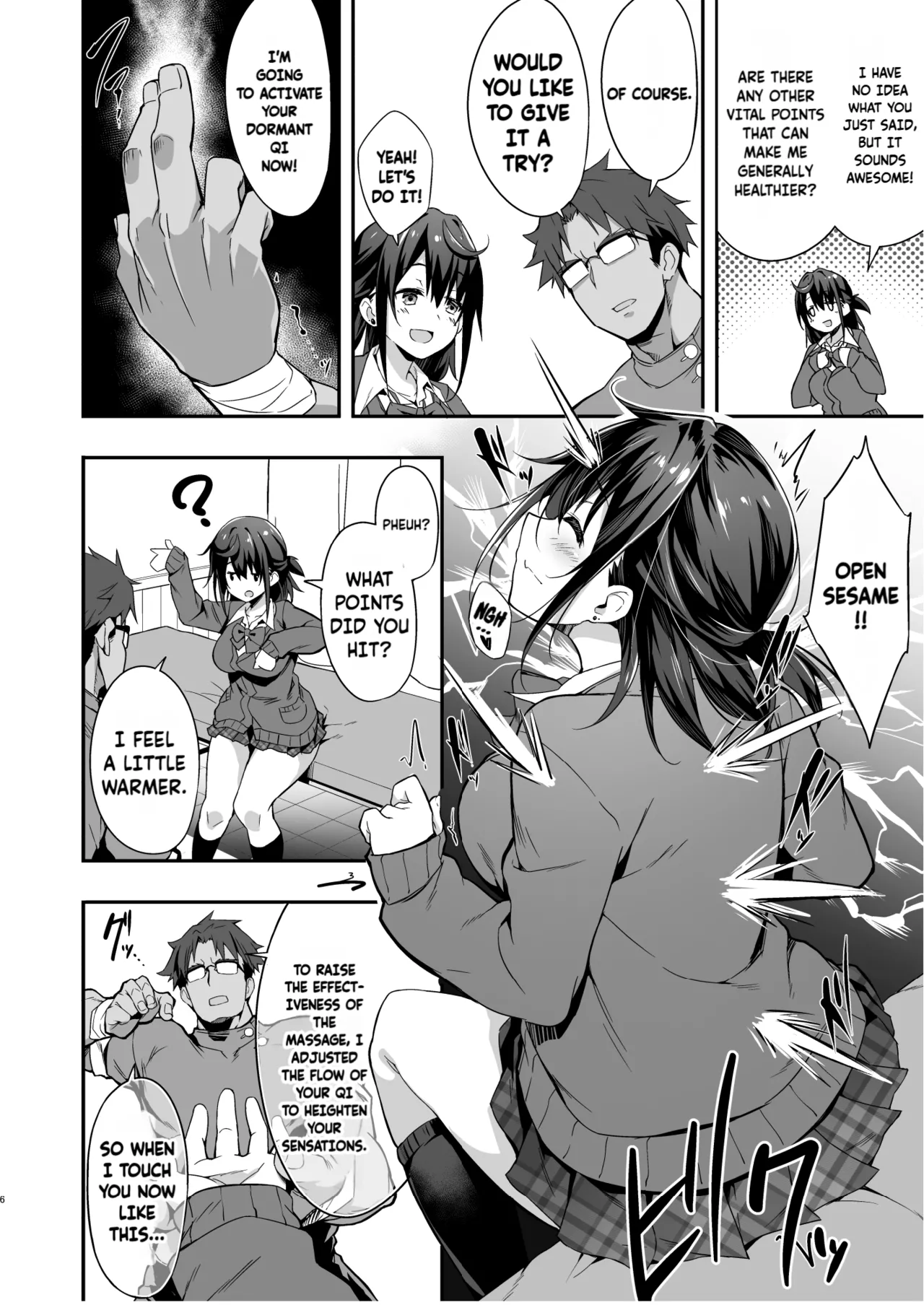 Page 7 of [Otukimi Koubo (Akizora Momidi)] Hikou Seitai de Seikando MAX Shijutsu Sarechau JK | A highschool girl's erogenous zones get turned up to max by acupressure. [English] [Fallen Games] [Digital]