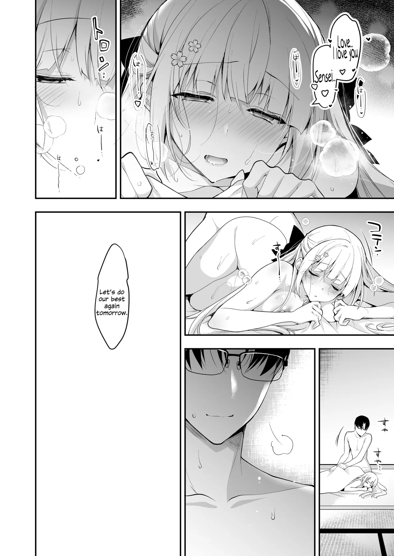 Shoujo Kaishun 11 Kanketsu-hen + AFTER page 98 original parody - big breasts glasses hentai manga - read online free