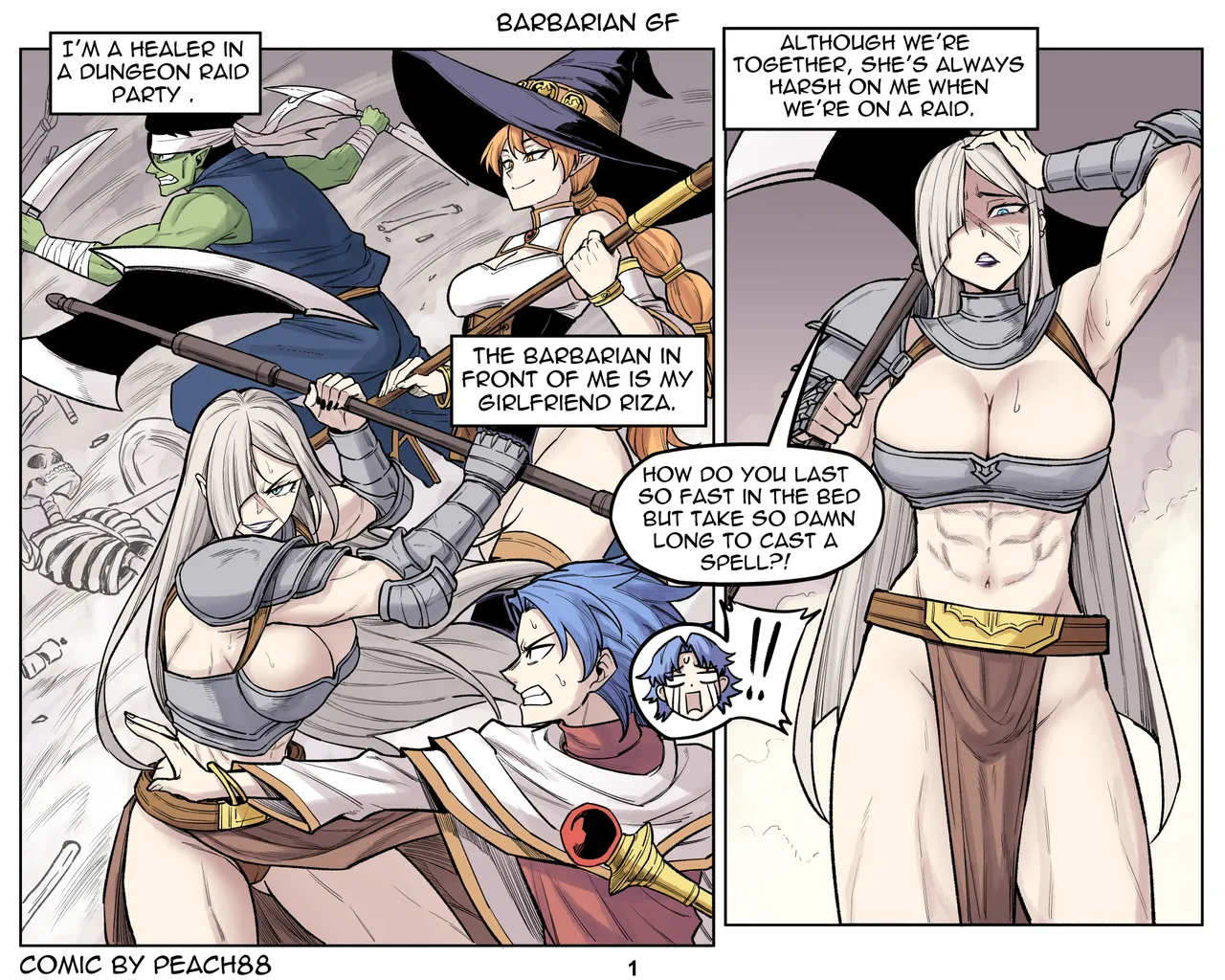 Barbarian GF page 26 original parody - sweating scar hentai manga - read online free