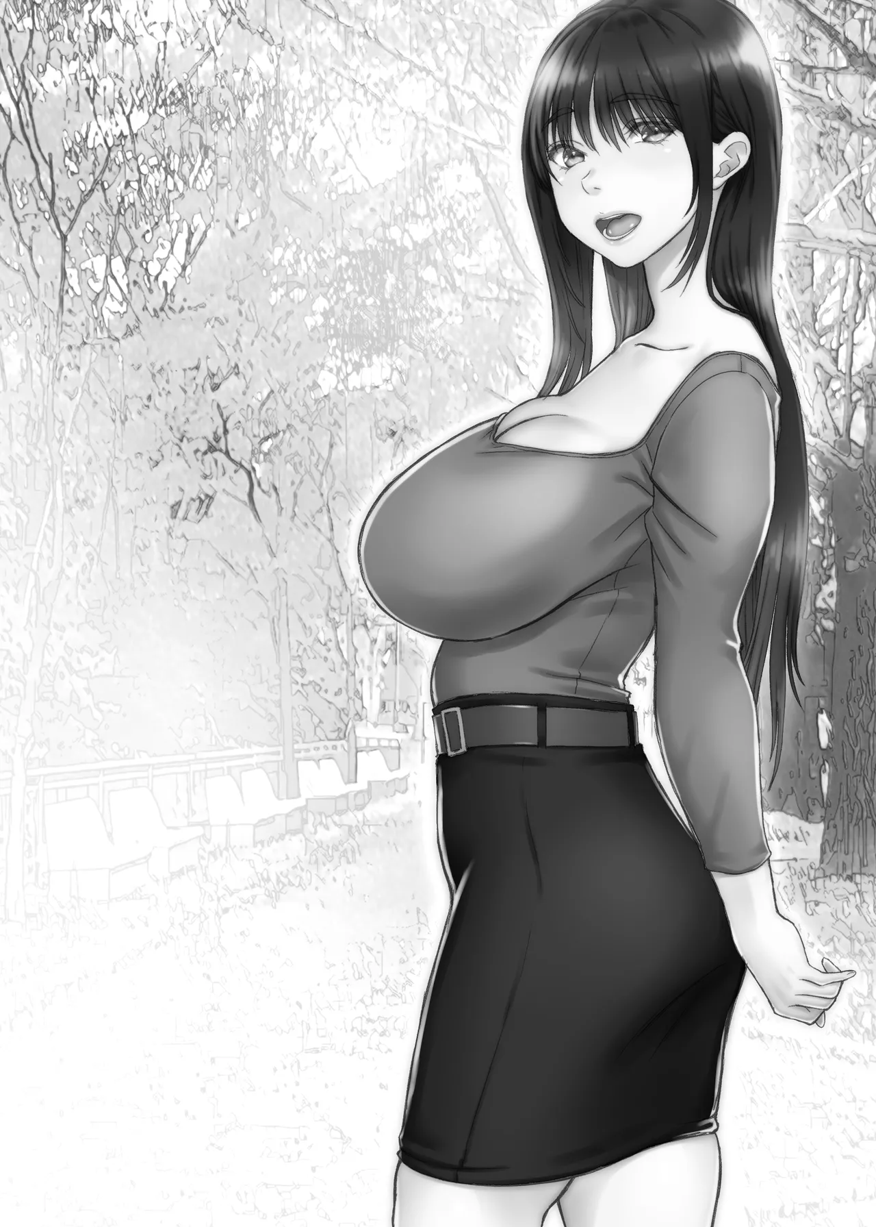 [Sonna no ato no Matsuri janai desuka (Morino.)] Nagisa-san wa Itsumo Muramura, Hajime-kun wa Shikorenai. page 40 original parody - mmf threesome group hentai manga - read online free