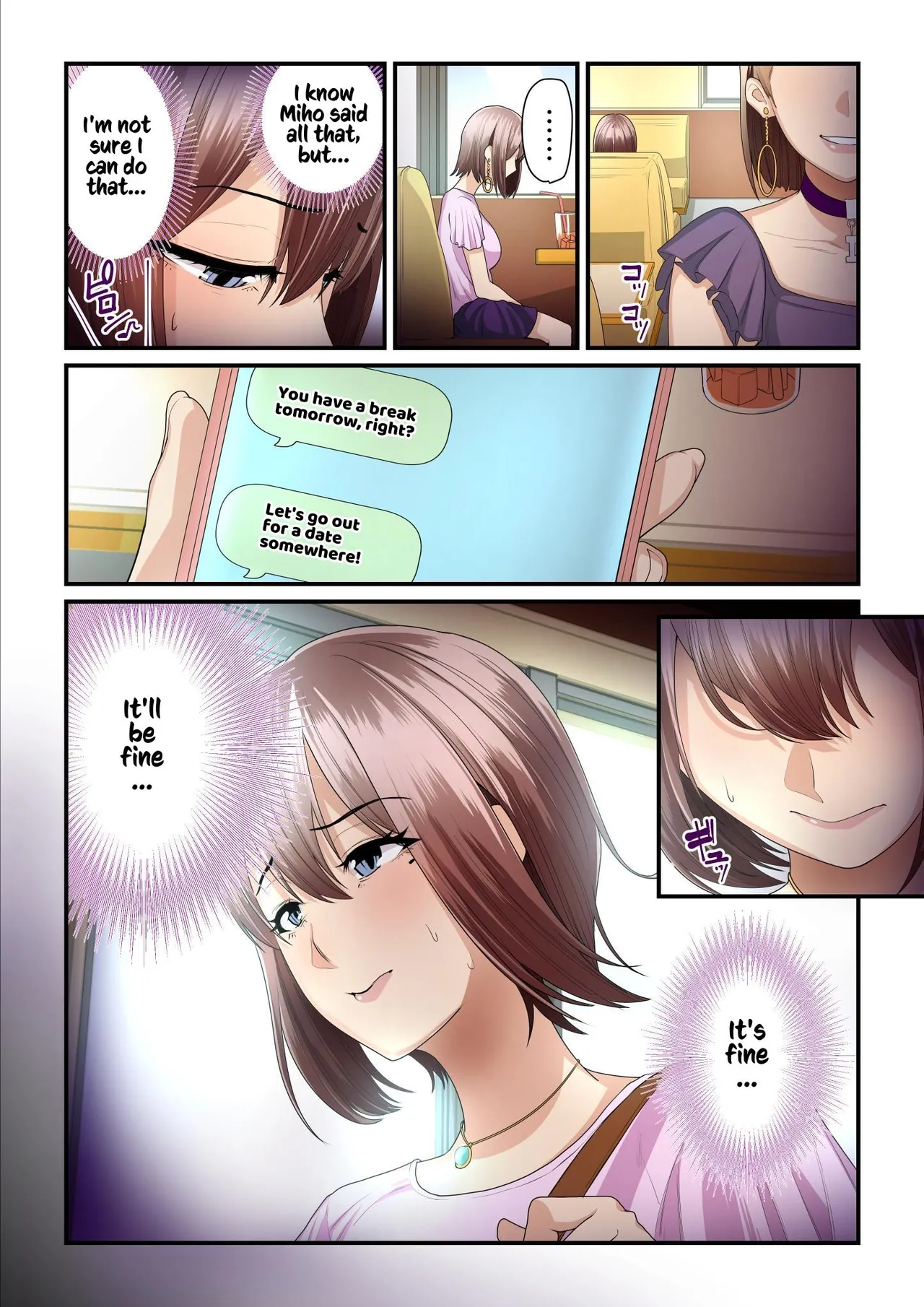 [Ura no Hikidashi (Nizii)] Pakokatsu Oji-san to Kaede-chan (1+2+3) | Kaede and The Sugar Daddy (1+2+3) [English] [Kusanuu] page 122 original parody - cum swap milf hentai manga - read online free
