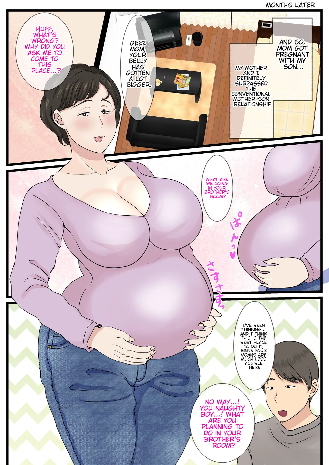 Haha ga Kabe ni Hamatte Ugokenakatta node... | The day my mom got stuck in the wall and couldn't move... page 57 original parody - milf big breasts hentai manga - read online free