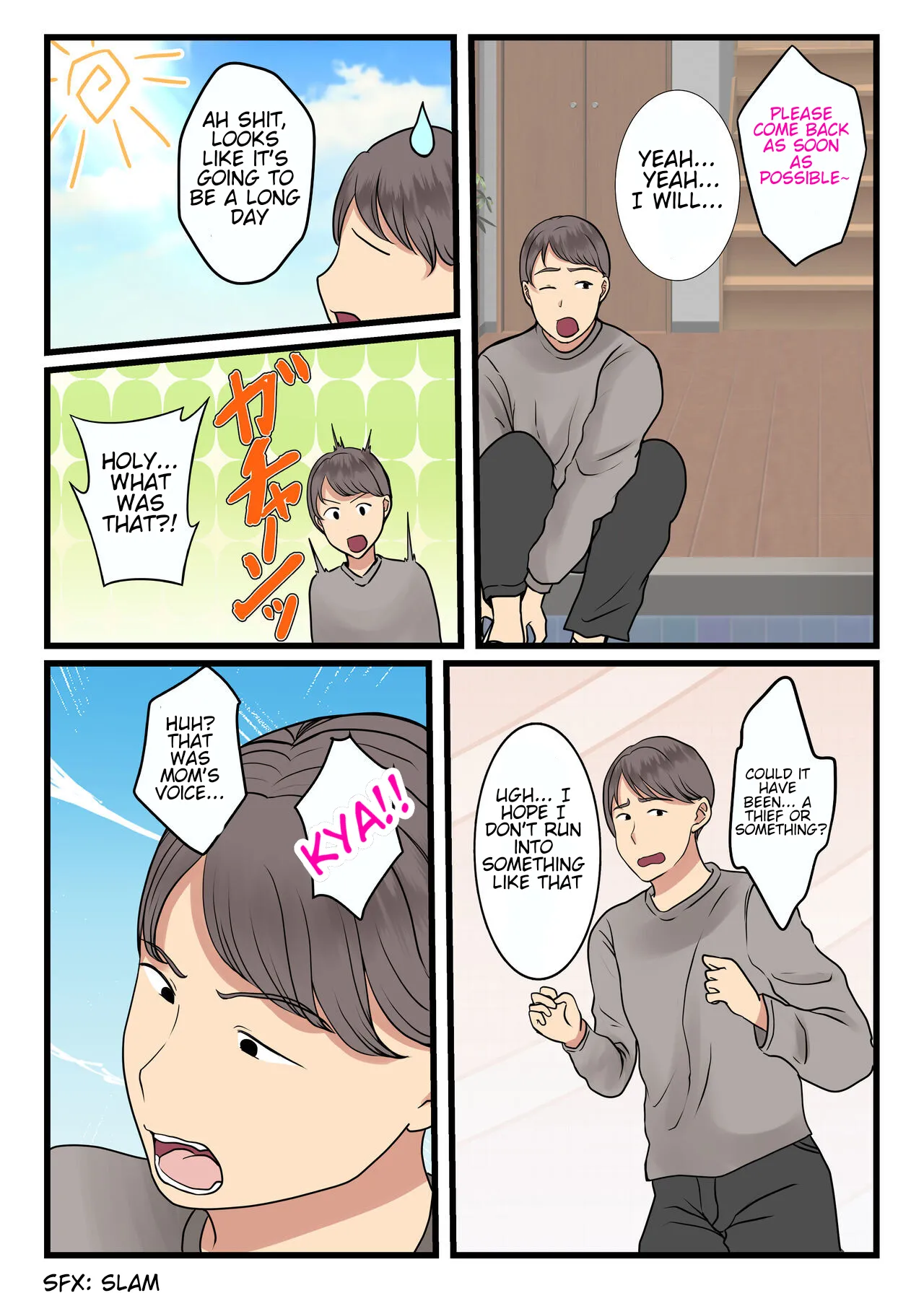 Page 7 of [Benii Kenkyuujo] Haha ga Kabe ni Hamatte Ugokenakatta node... | The day my mom got stuck in the wall and couldn't move... [English]