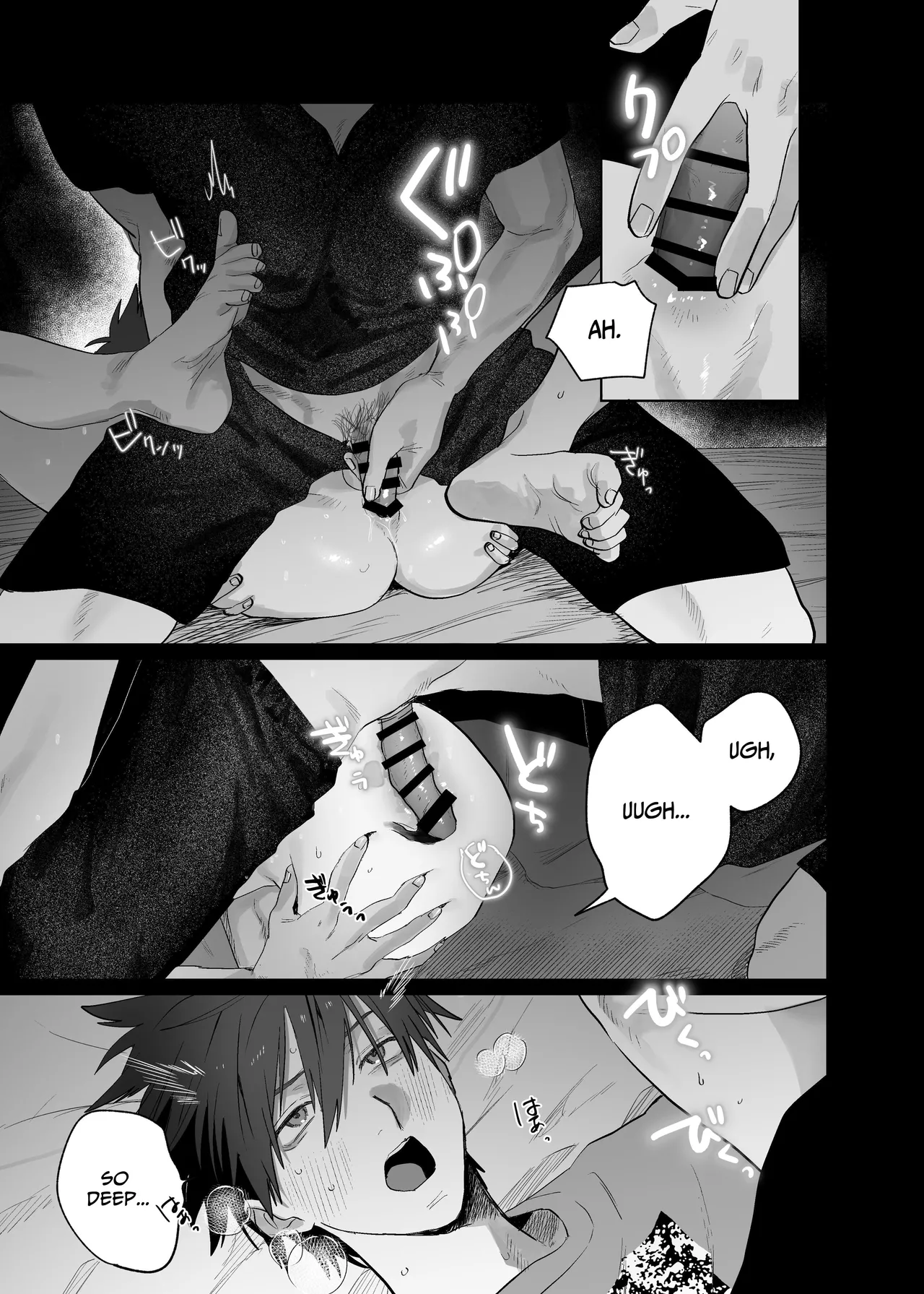 [10-jikan Suimin (nocori)] Fujun Osu Ana Kouyuu 3 -Himitsu no Sakusen Hen- | Illicit Bromance 3 -Secret Operation- [English] page 34 original parody - anal multi-work series hentai manga - read online free