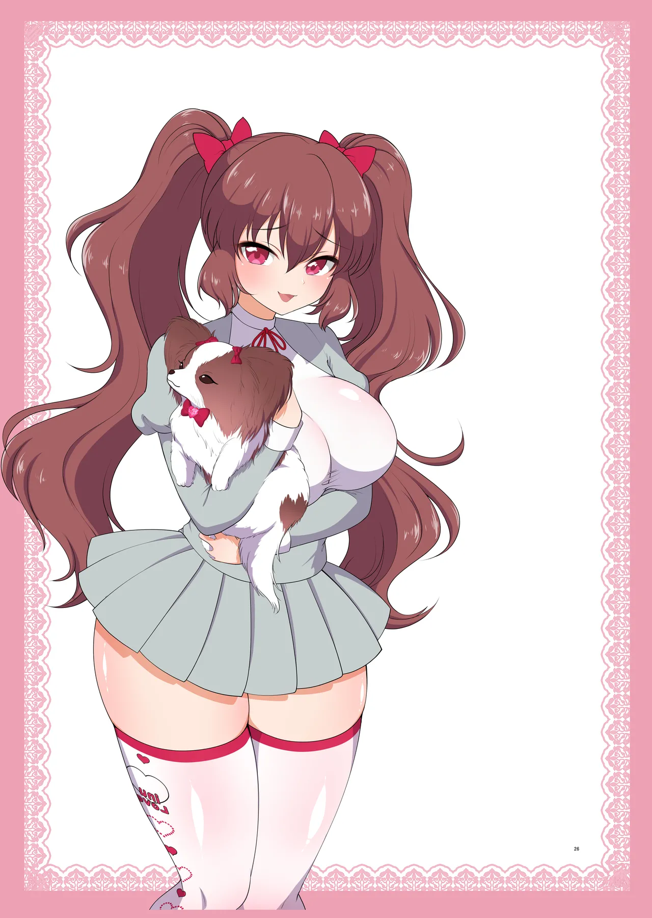 Muchimuchi Nikubenki Cyoukyou Kiroku 2 Jo Gakuenhen page 56 original parody - big breasts condom hentai manga - read online free