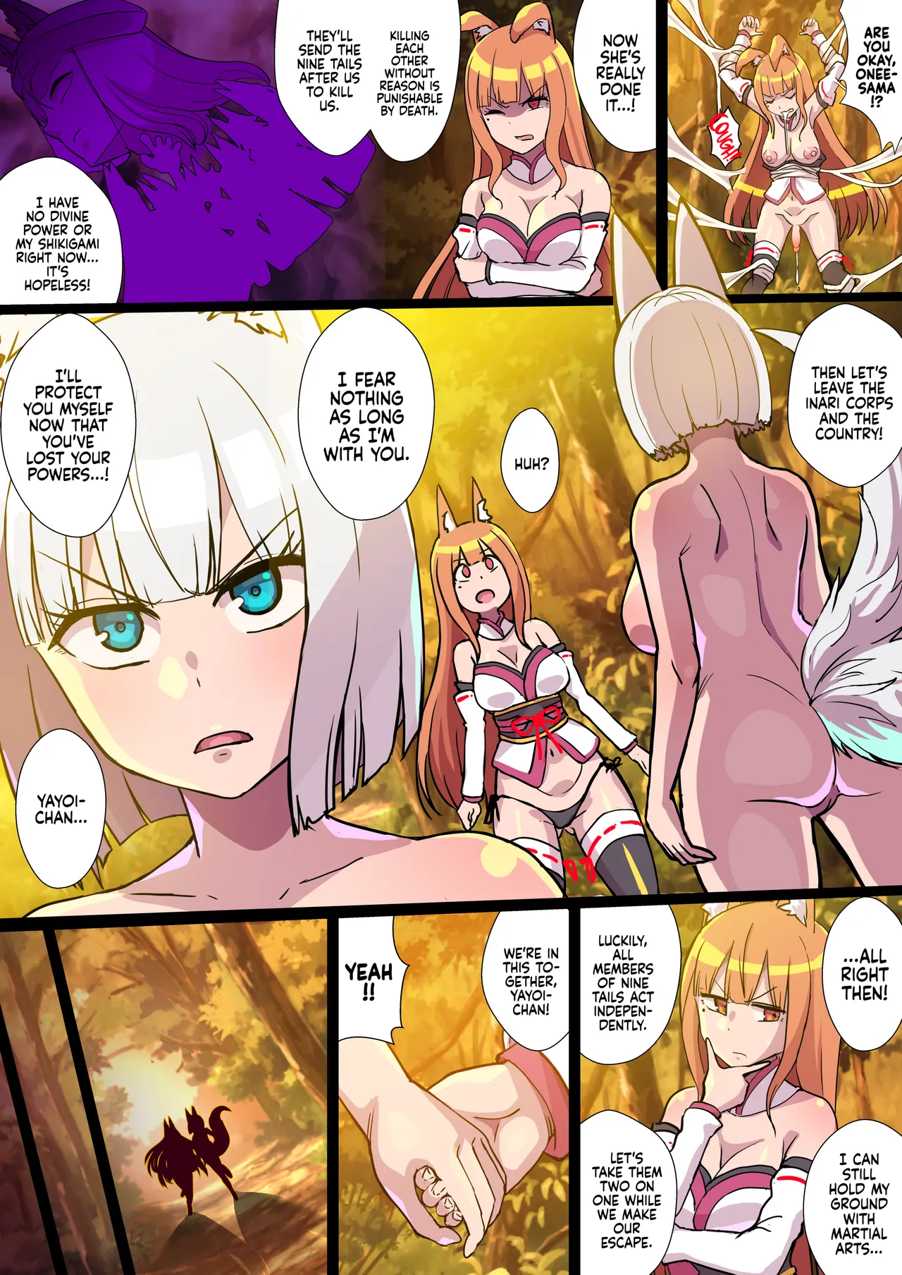 Futanari Kunoichi Nine Tails 1: Arachne - Page 30