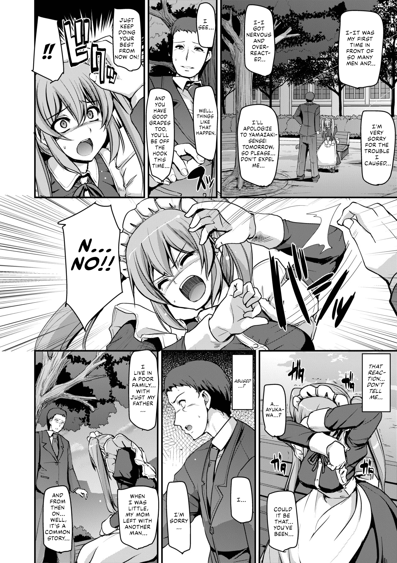 [Alexi Laiho] Maid Gakuen e Youkoso!! - Welcome to Maid Academy Ch. 1-3 [English] [Decensored] [Digital] page 44 - maid kissing hentai manga - read online free