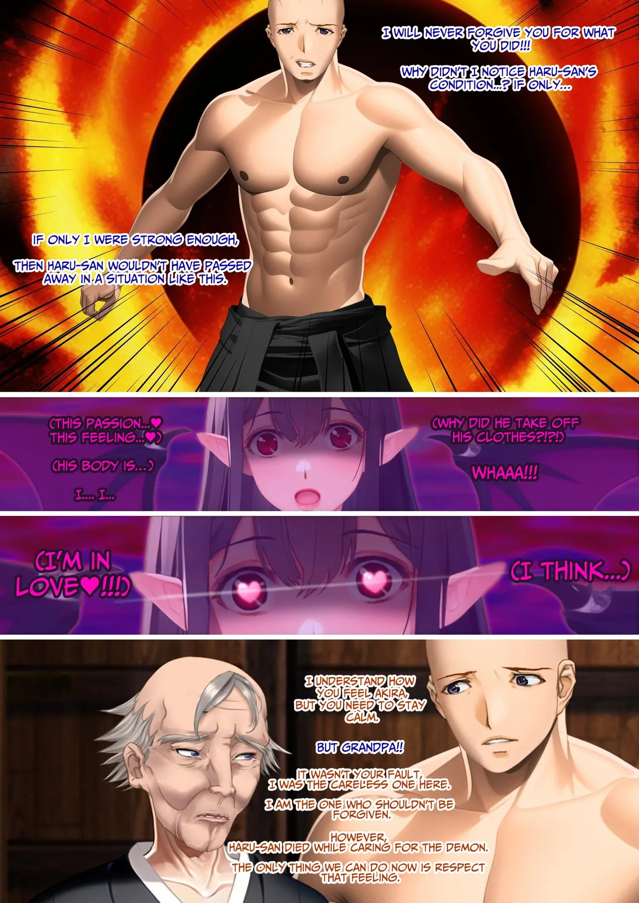 The Succubus Box: A lewd and unusual fate befalls the exorcist grandfather and grandson. page 23 original parody - transformation demon girl hentai manga - read online free