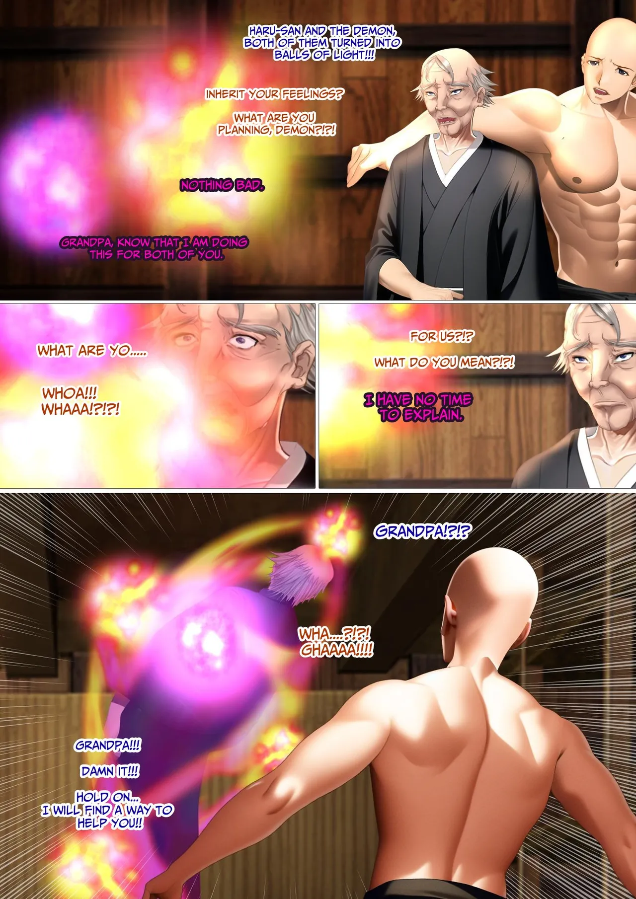 The Succubus Box: A lewd and unusual fate befalls the exorcist grandfather and grandson. page 27 original parody - transformation demon girl hentai manga - read online free