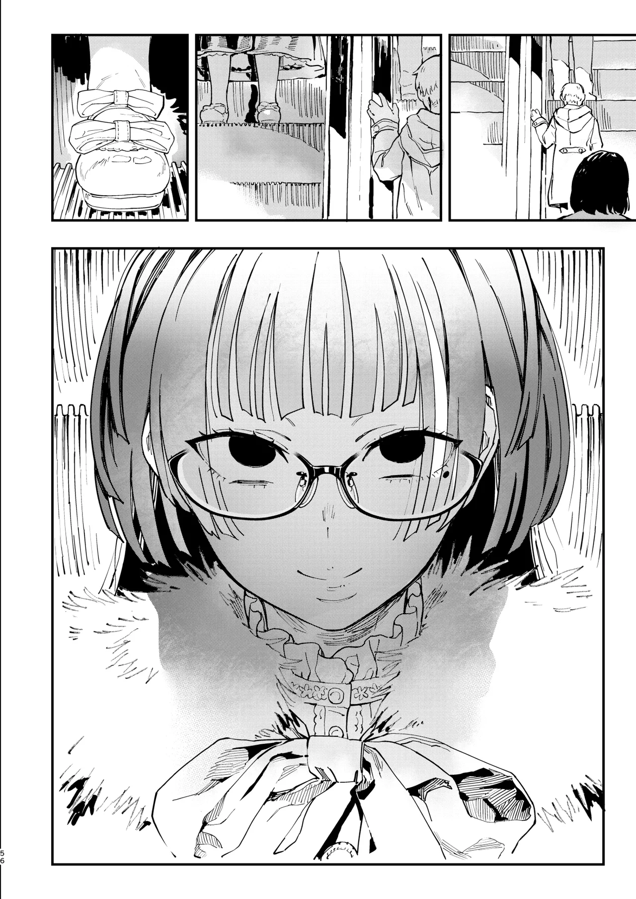 Amanogawa-san to Boku 5 page 56 original parody - big breasts glasses hentai manga - read online free