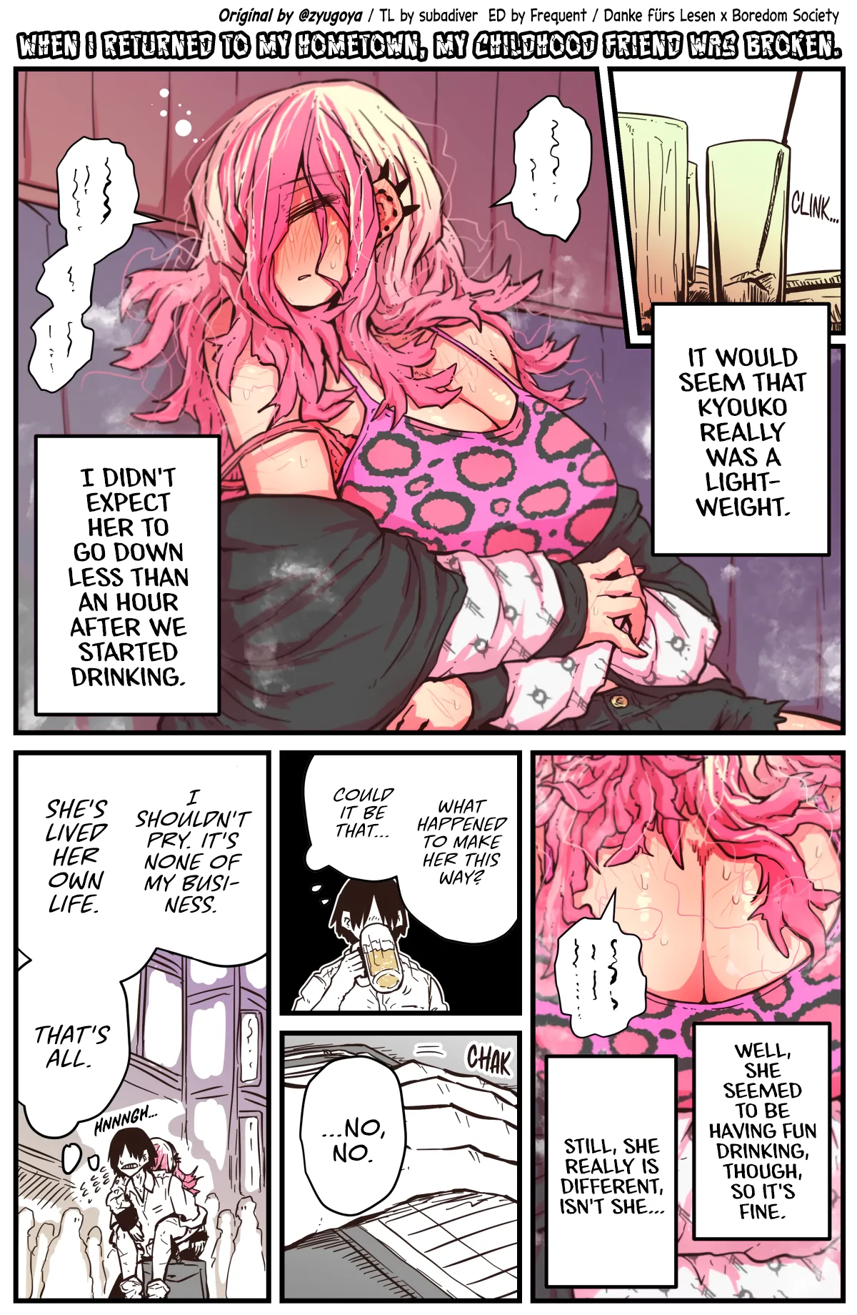 Jimoto ni Kaettekitara Osananajimi ga Kowareteta | When I Returned to My Hometown, My Childhood Friend was Broken page 15 original parody - squirting big breasts hentai manga - read online free