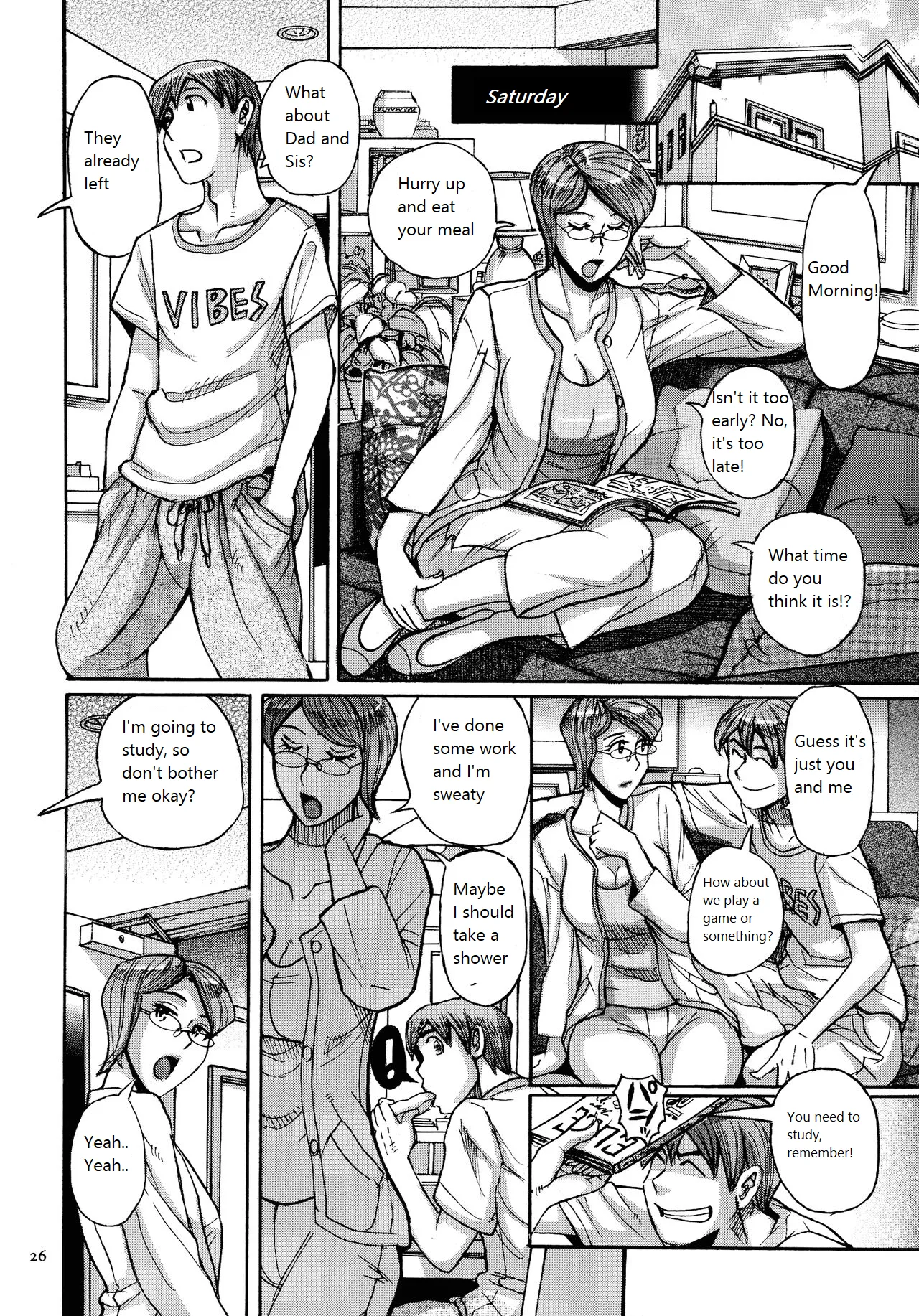 Mother’s Care Service How to ’Wincest’ page 26 - milf big breasts hentai manga - read online free
