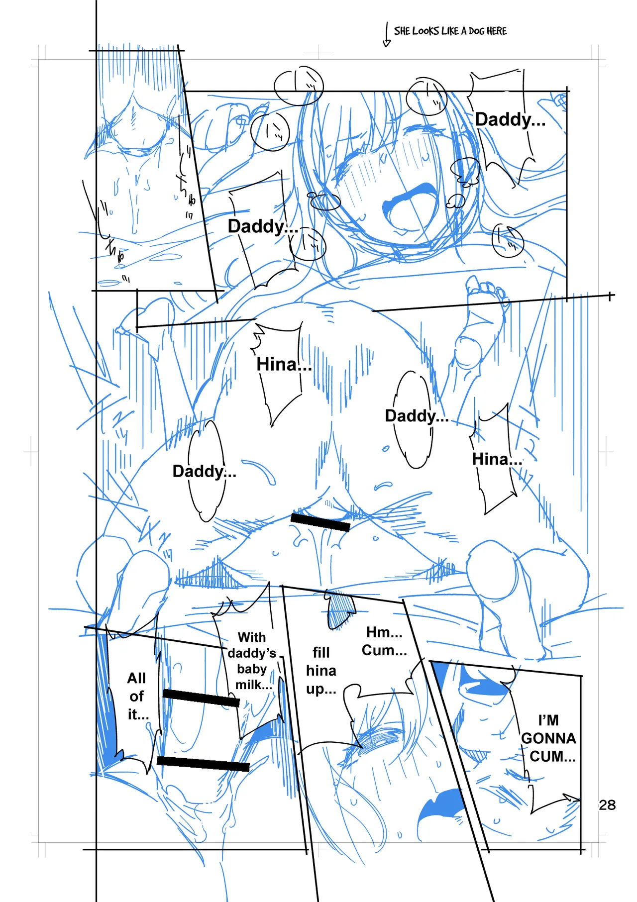 [Ojopie Sentimental (Ojo)] Hina-chan wa Papa ga Hoshikatta. | Hina-chan Wanted A Daddy [English] [The People With No Name] page 72 original parody - kissing big breasts hentai manga - read online free