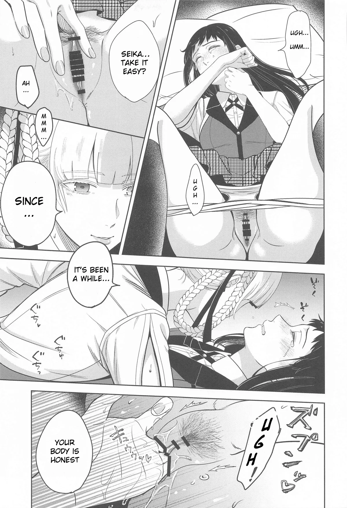 FOCUS page 12 featuring kirari momobami kakegurui parody - futanari kissing hentai manga - read online free