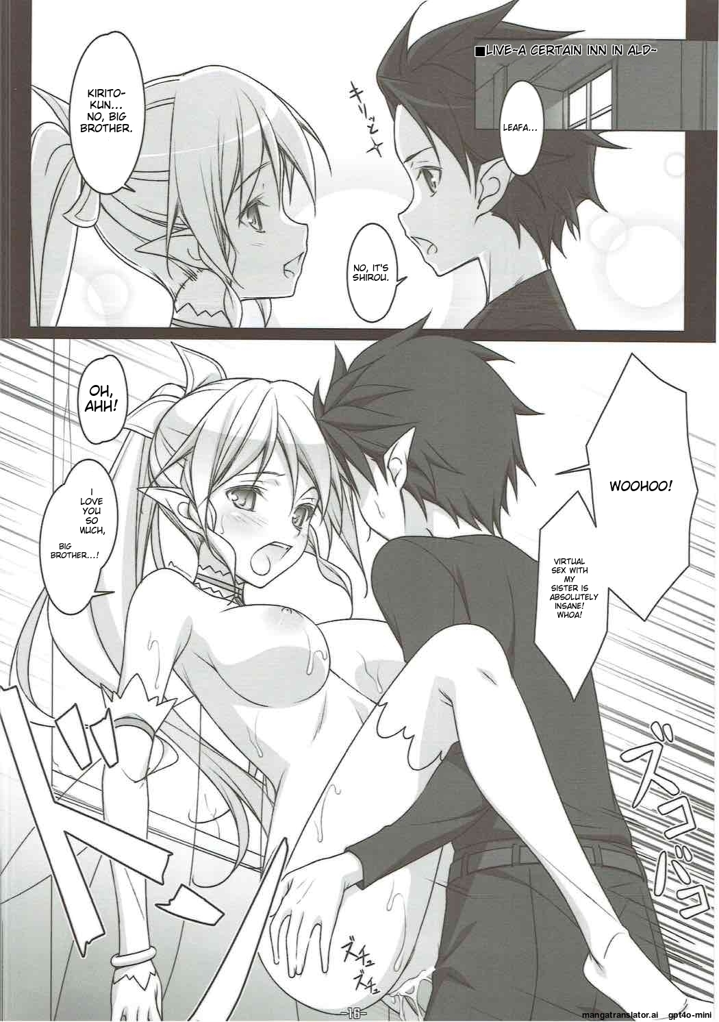 FOOL'S GARDEN page 14 featuring asuna yuuki sword art online parody - elf netorare hentai manga - read online free