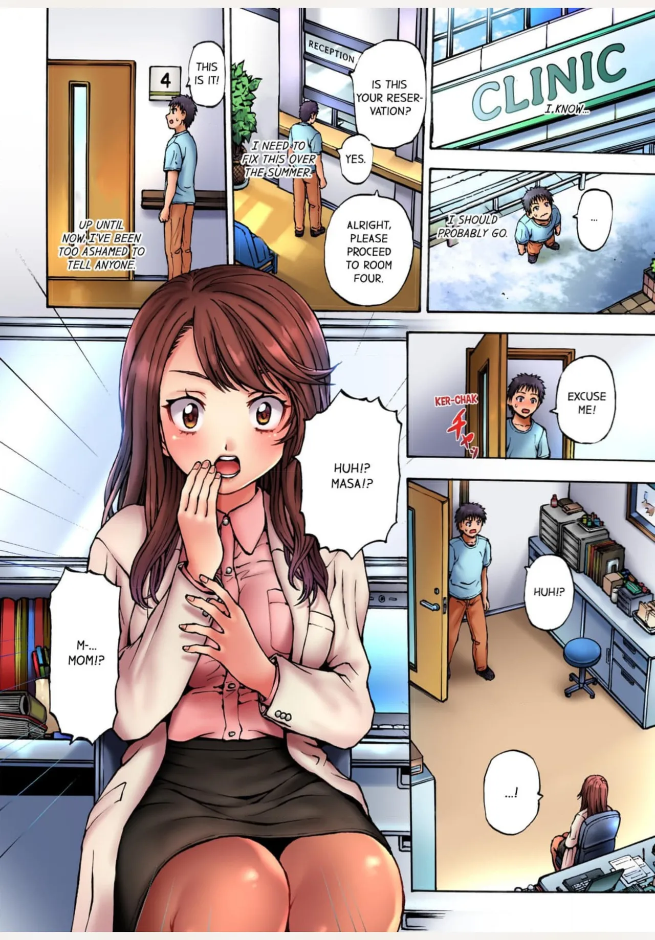 Page 7 of [Hirosan] Muke☆Chin ~Kaa-san no Naka de Honban Tokkun~ 1 | Sexy Time With My Stepmom 1 [English]