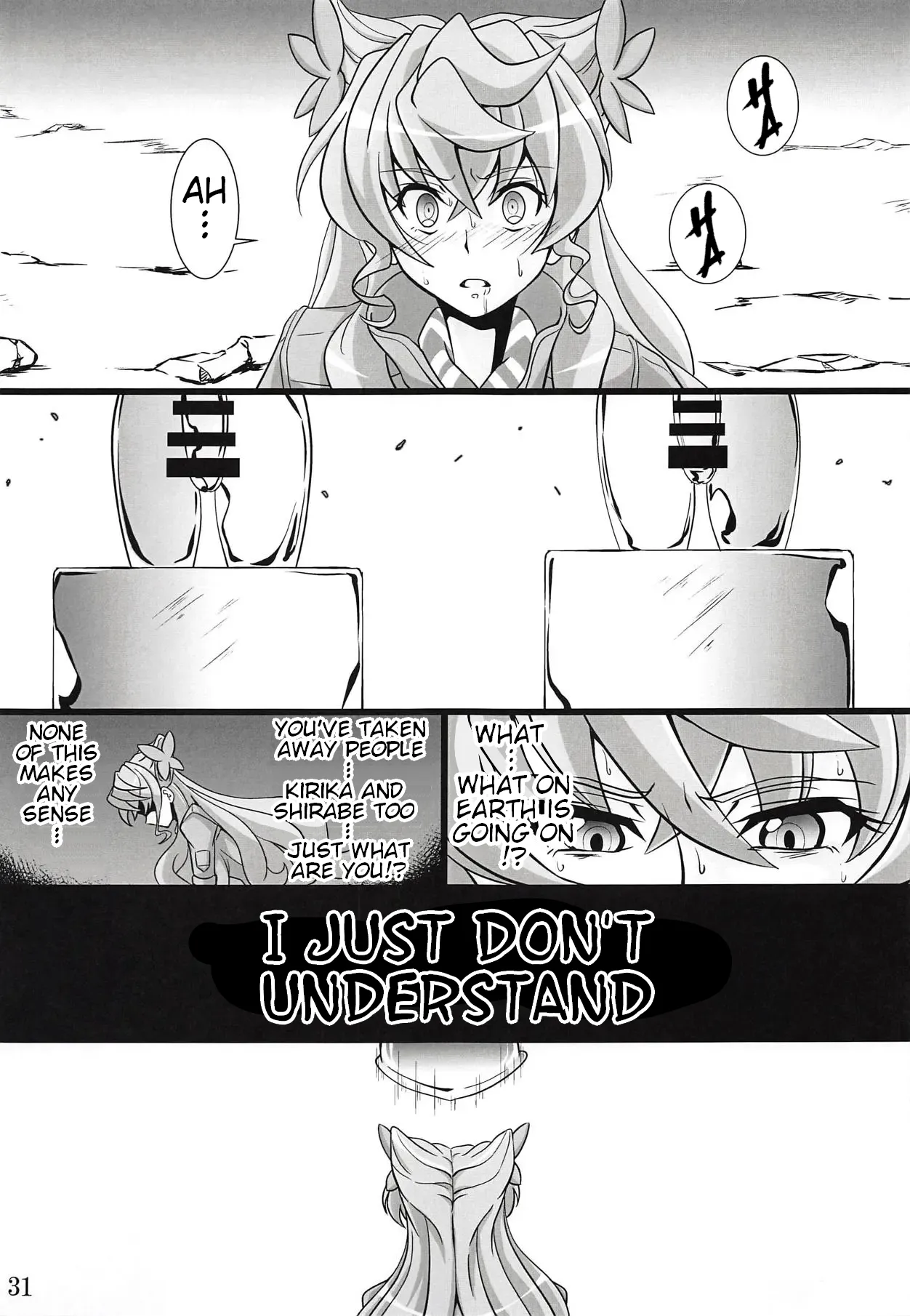 Bessatsu Comic Zessyo Moreugesseoyo Goudoubon page 30 featuring chris yukine senki zesshou symphogear parody - futanari big breasts hentai manga - read online free
